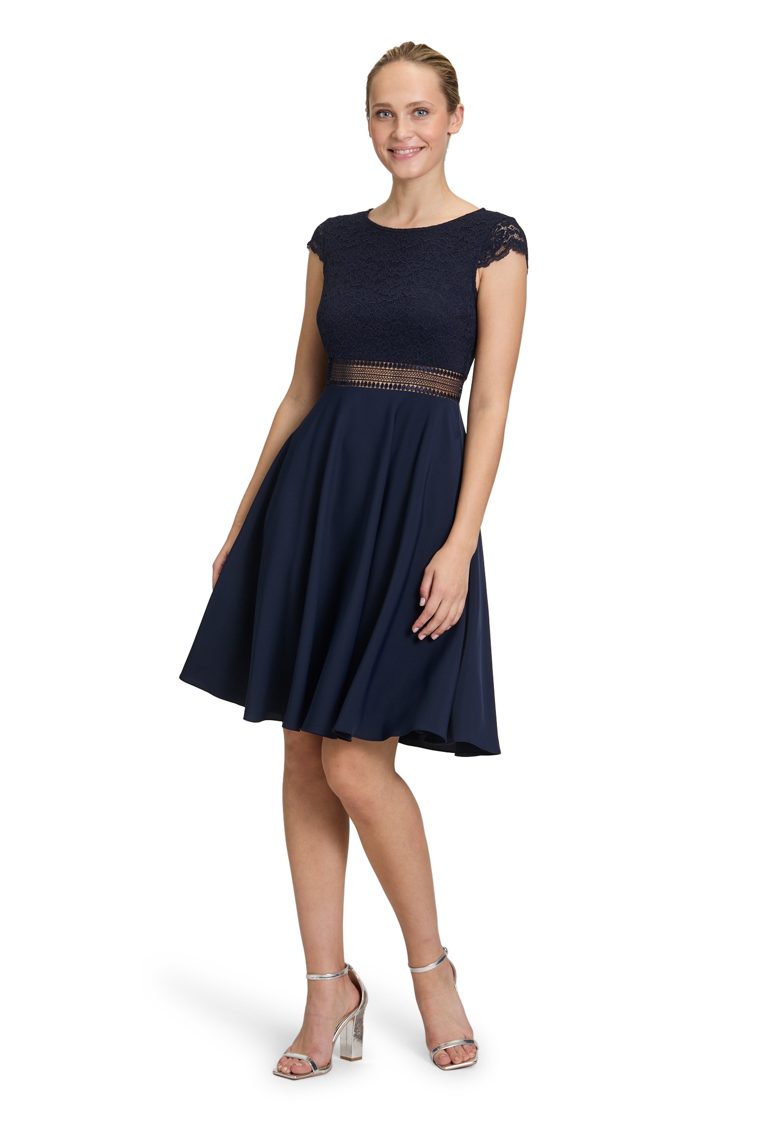 Vera Mont Abendkleid »Damen mit Spitze« Nahttasche Spitze