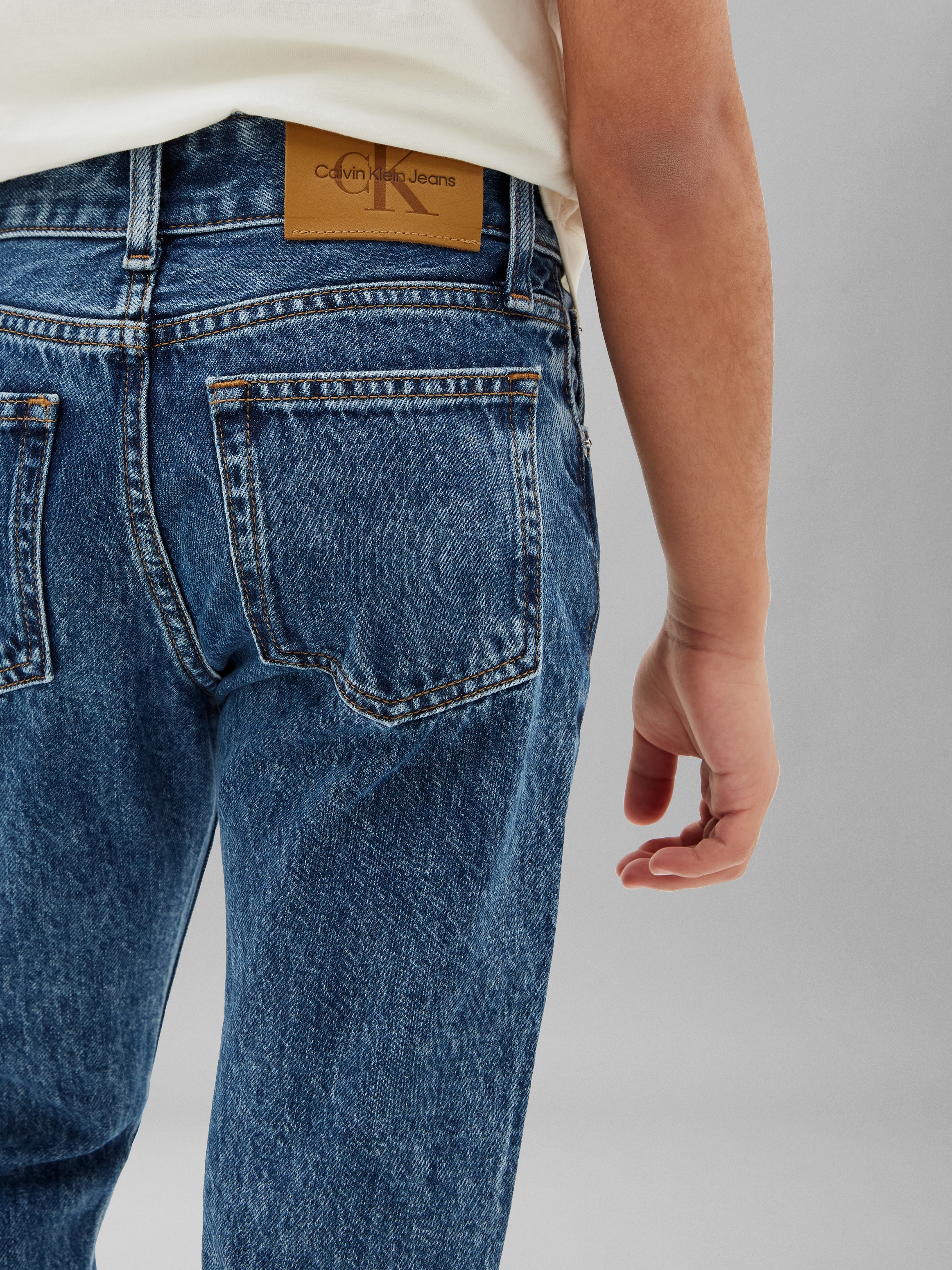 Calvin Klein Jeans 5-Pocket-Jeans Dad Fit, reine Baumwolle