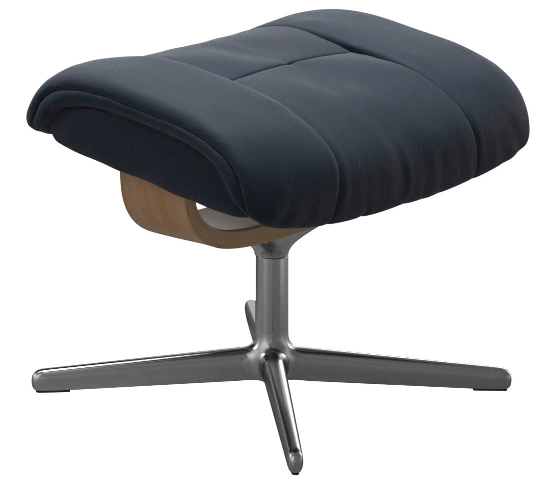 Stressless® Fußhocker »Mayfair«, mit Cross Base, Größe S, M & L, Holzakzent Eiche