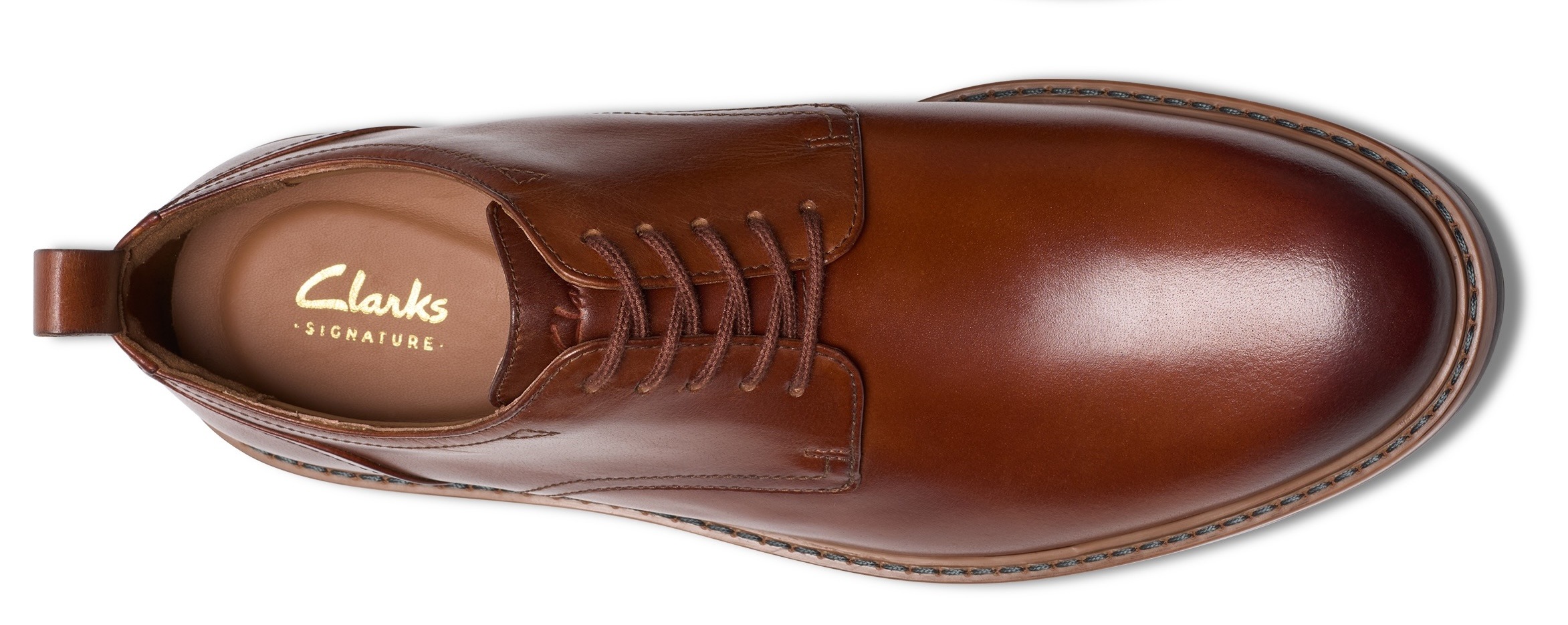 Clarks Schnürschuh »Alwin Lace«, Business Schnürschuh mit Anziehlasche