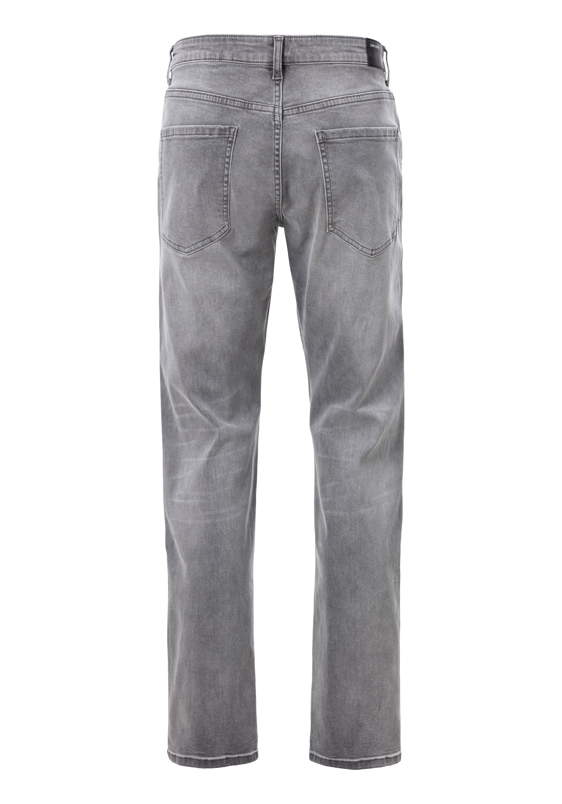 John Devin 5-Pocket-Jeans »Straight-fit Jeans«, aus elastischer Denim-Qualität