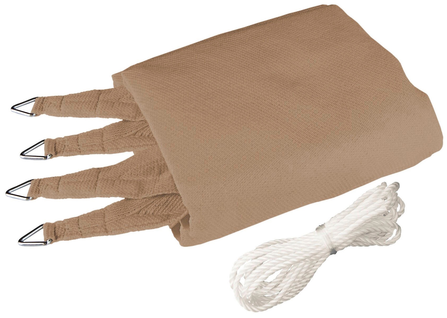 Thumbnail - Windhager Sonnensegel "Capri Quadrat" 4x4m, schilf