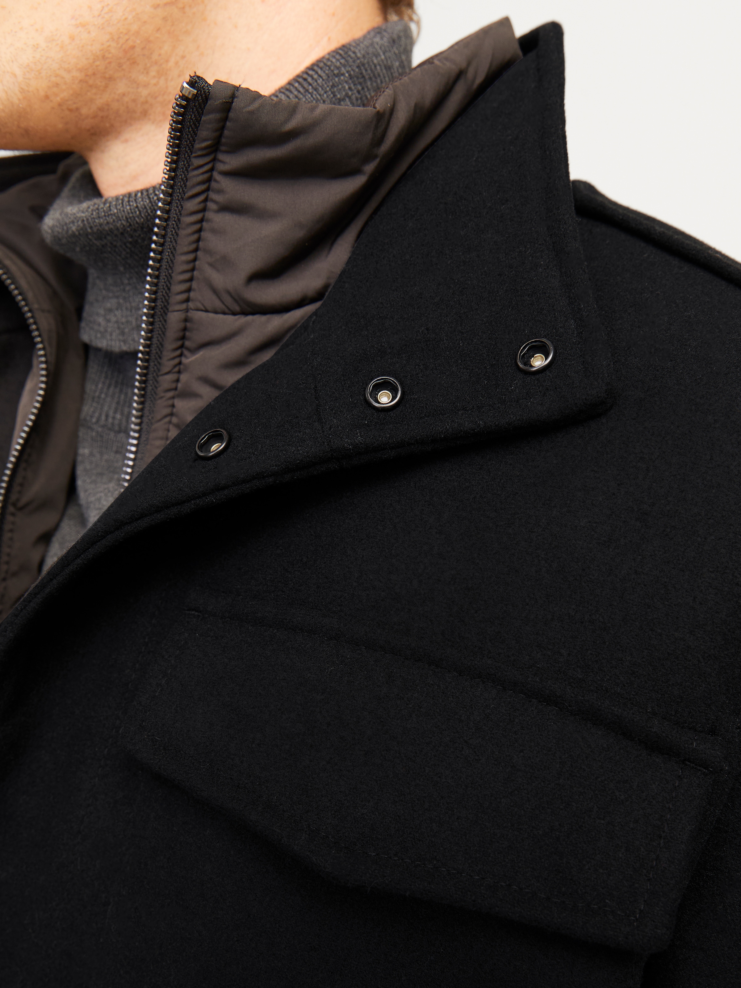 Jack & Jones Wolljacke »JPRCCALEX WOOL BLEND FIELD JACKET SN«