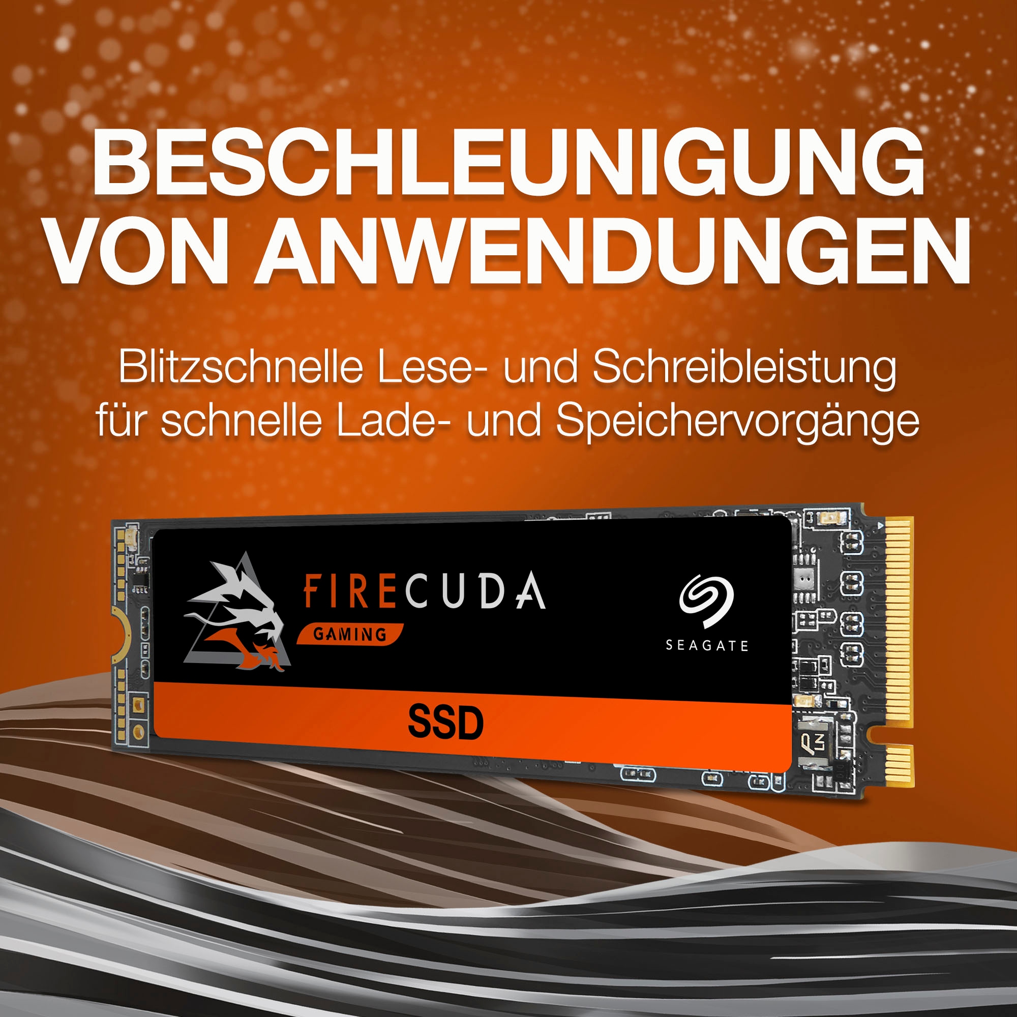 Seagate interne SSD »FireCuda 510«, Anschluss M.2 PCIe 3.0, Inklusive 3 Jahre Rescue Data Recovery Services