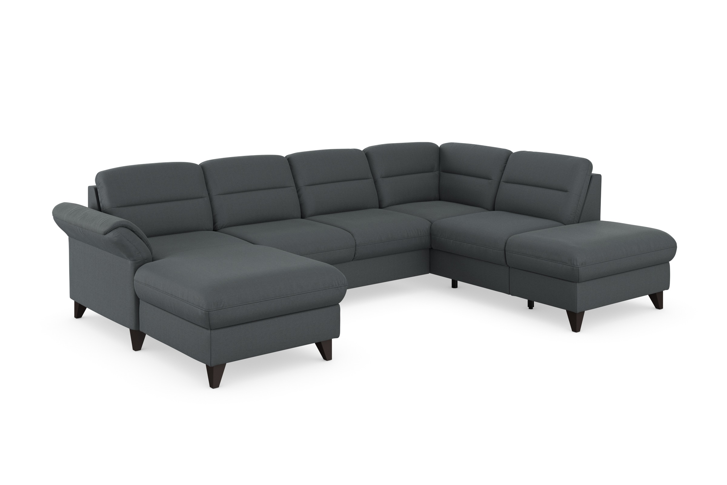 Thumbnail - sit&more Wohnlandschaft "Mellum U-Form" Federkern, wahlweise mit Bettfunktion, Stauraum und Armteilfunktion