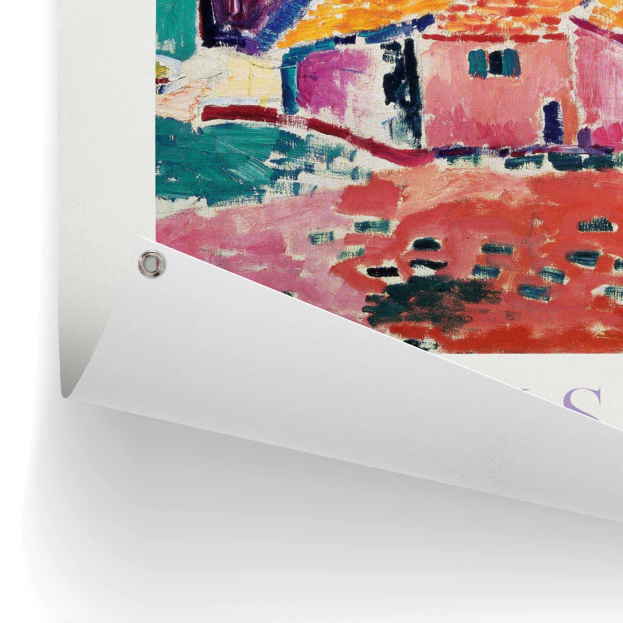 Reinders! Poster »Matisse - Les toits de Collioure«, Garten - Mehrfarbig - Leinwand - Kunst - 60x80 cm