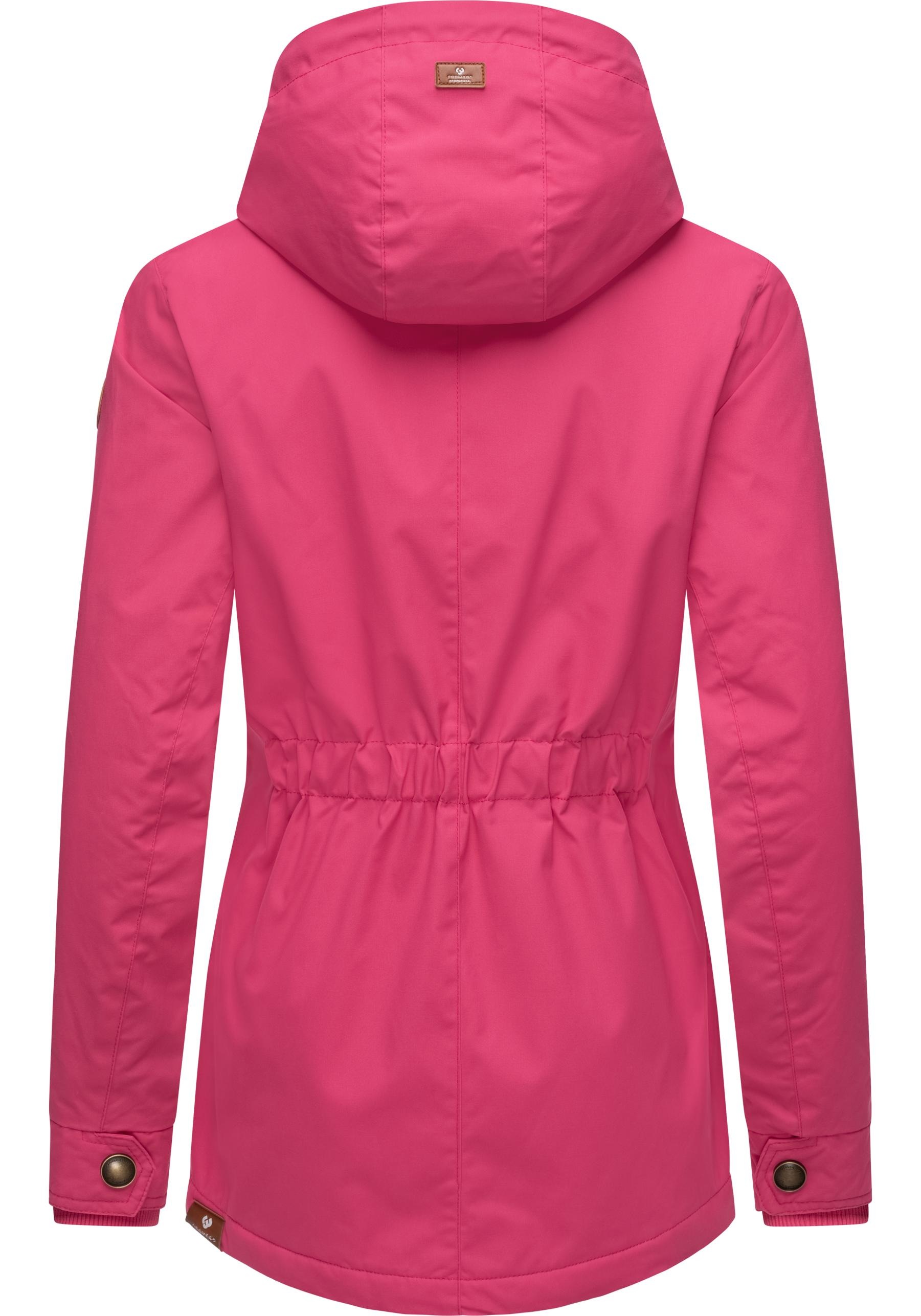 Ragwear Winterjacke »Monade«, mit Kapuze, Damen Winterparka mit Kapuze und m. Fleece gefüttert