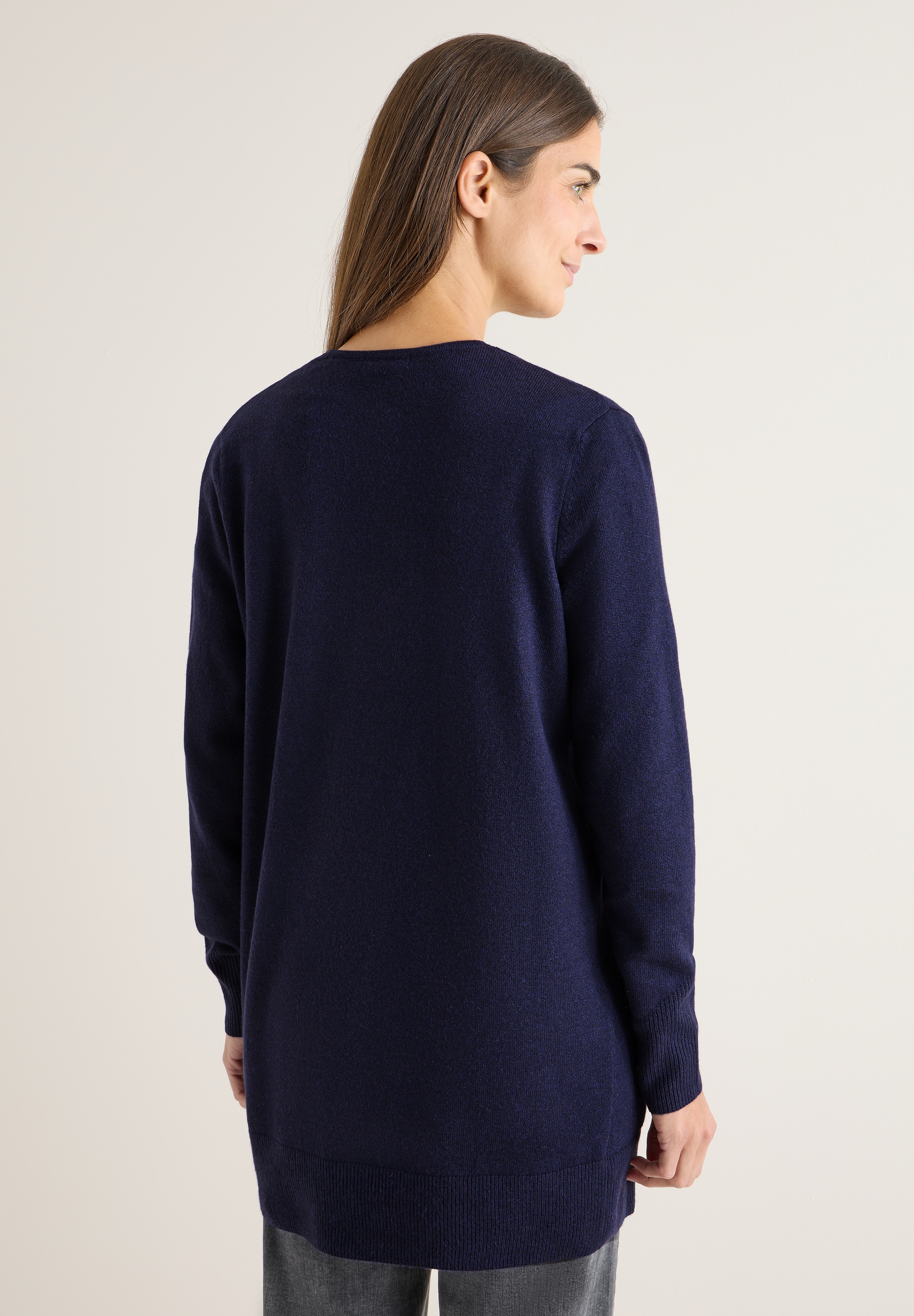 Cecil Longstrickjacke, aus softem Materialmix