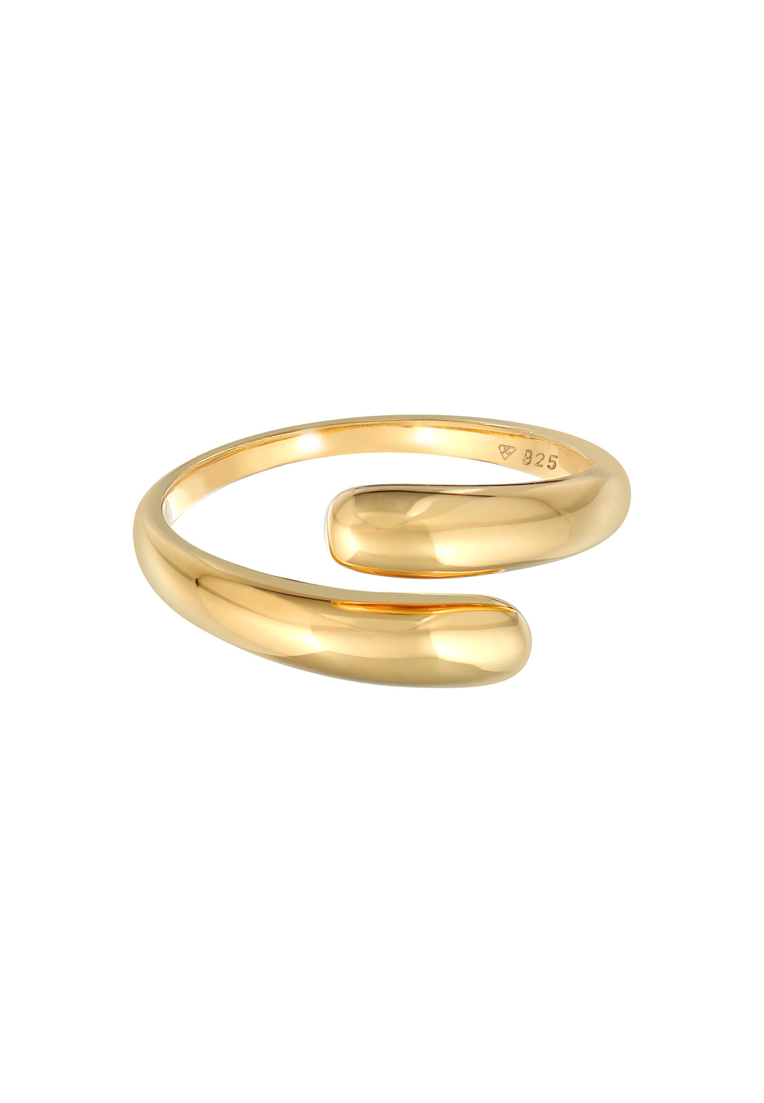 Elli Fingerring »Wickelring Zart Basic 925 Sterling Silber«