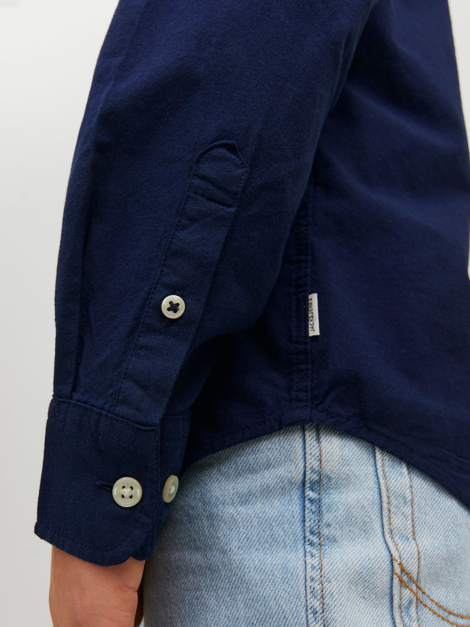 Jack & Jones Junior Langarmhemd »JJEOXFORD SHIRT L/S NOOS JNR«