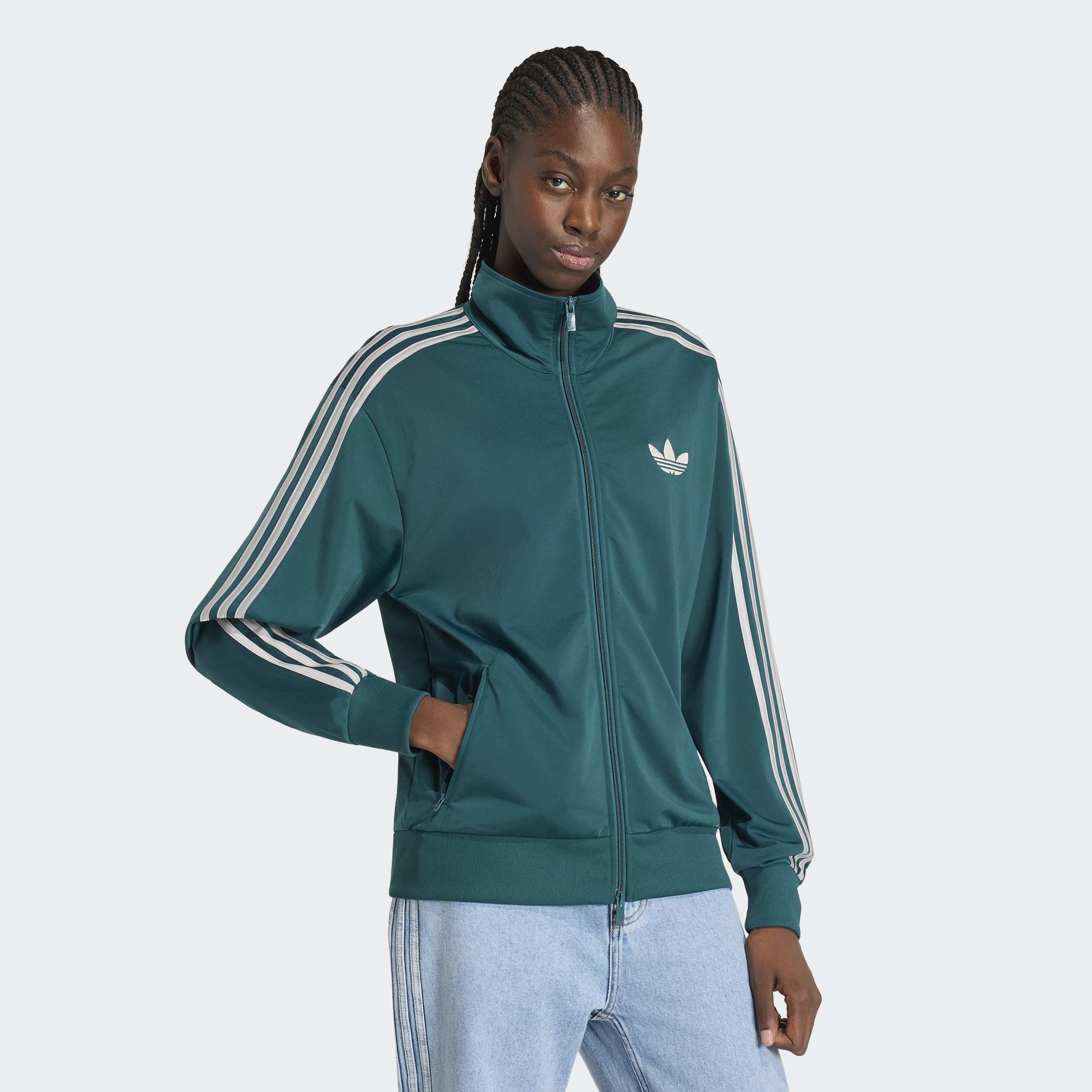 adidas Originals Trainingsjacke "FIREBIRD TRACK LOOSE" mit FIREBIRD-Design, locker geschnitten