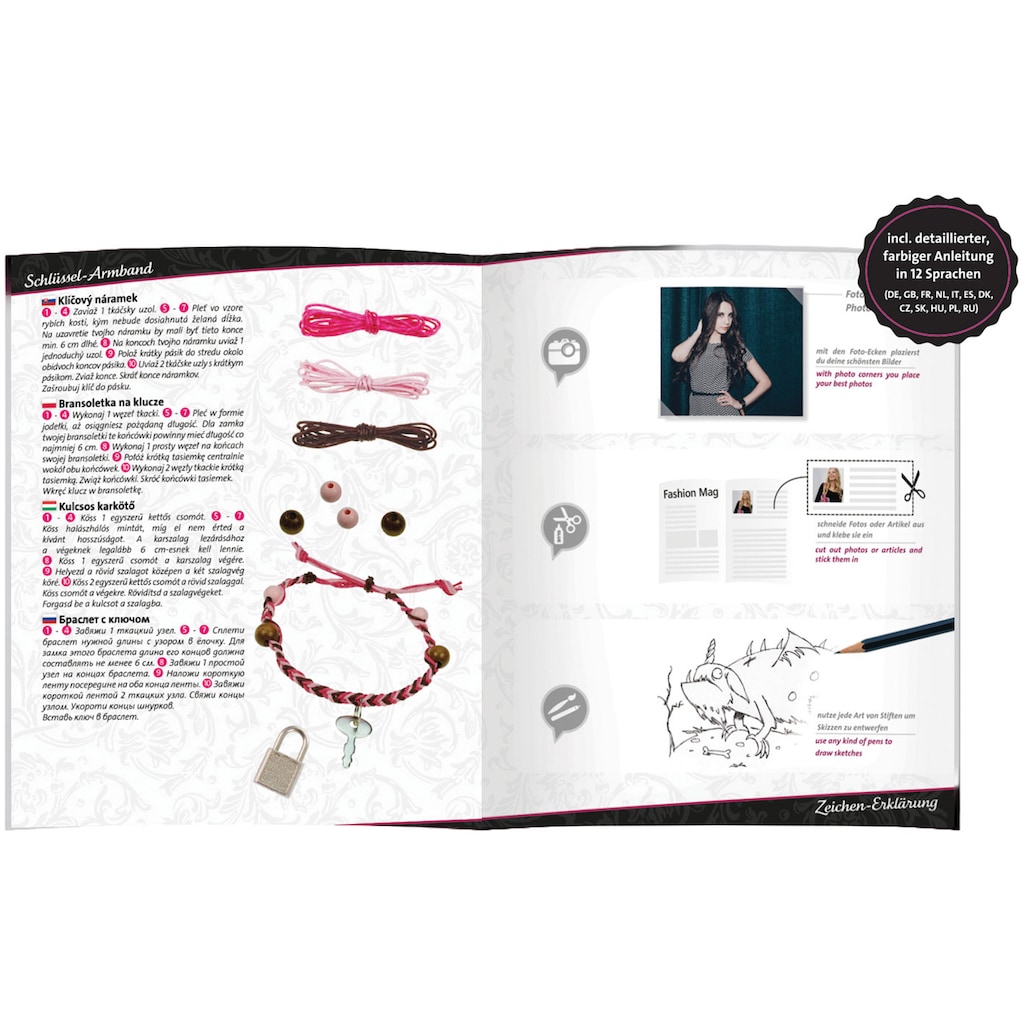 Lena® Kreativset »Scrapbook, groß«