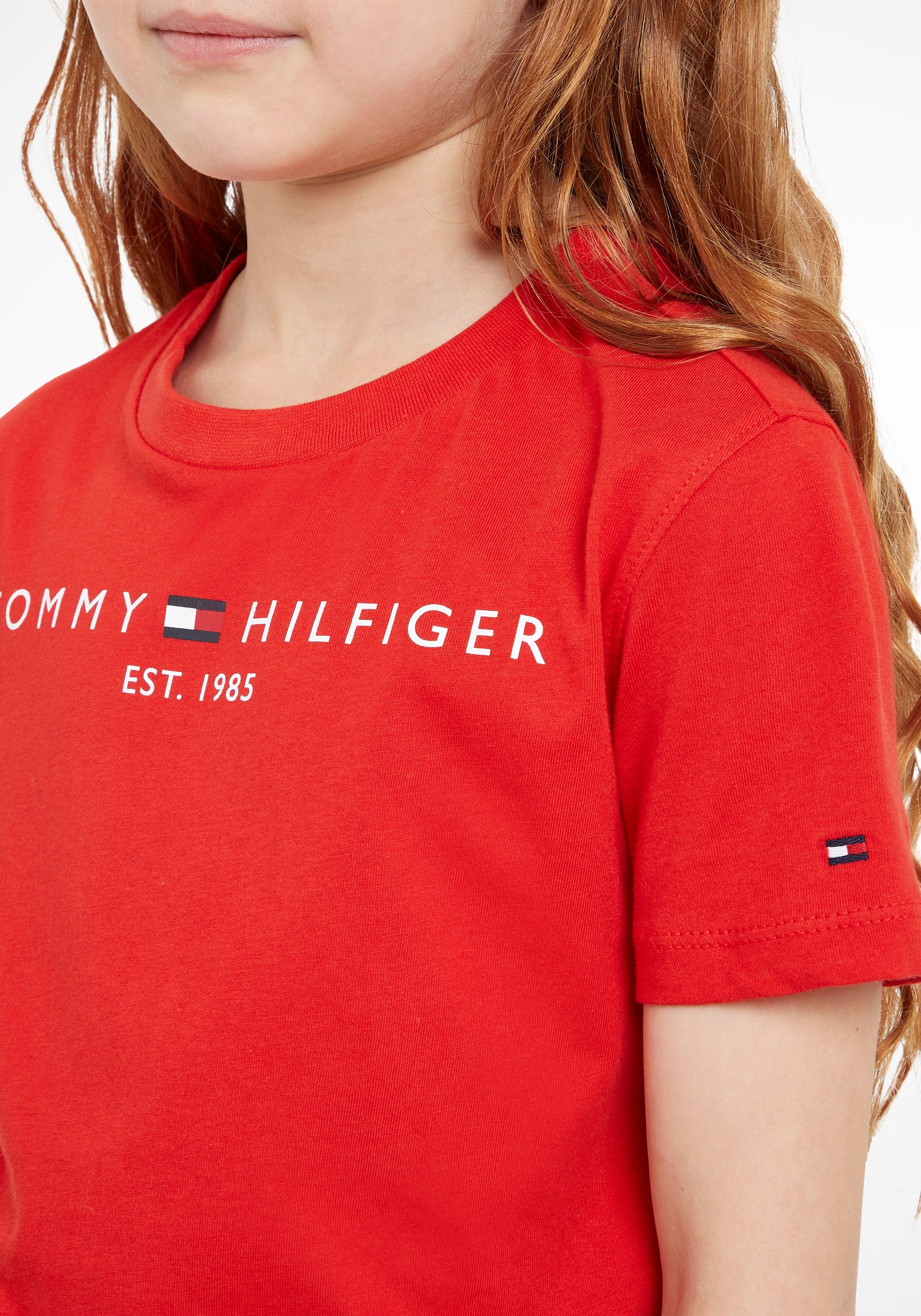 Tommy Hilfiger T-Shirt »ESSENTIAL TEE«, Kinder Kids Junior MiniMe,für Jungen und Mädchen