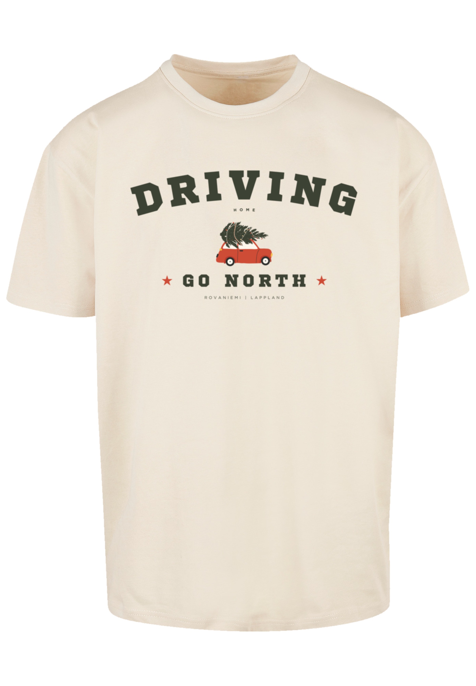 F4NT4STIC T-Shirt »Driving Home Weihnachten«, Weihnachten, Geschenk, Logo