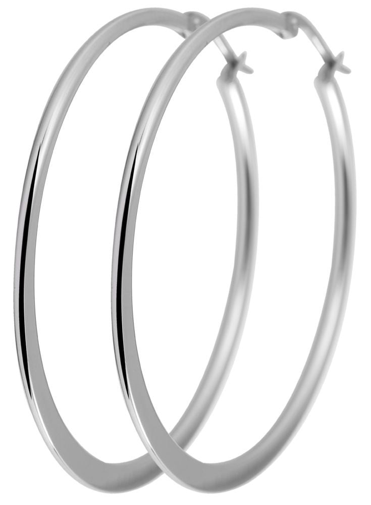 Adelia´s Paar Creolen »Neuheit 2025 - Damen Creolen aus poliertem Edelstahl«