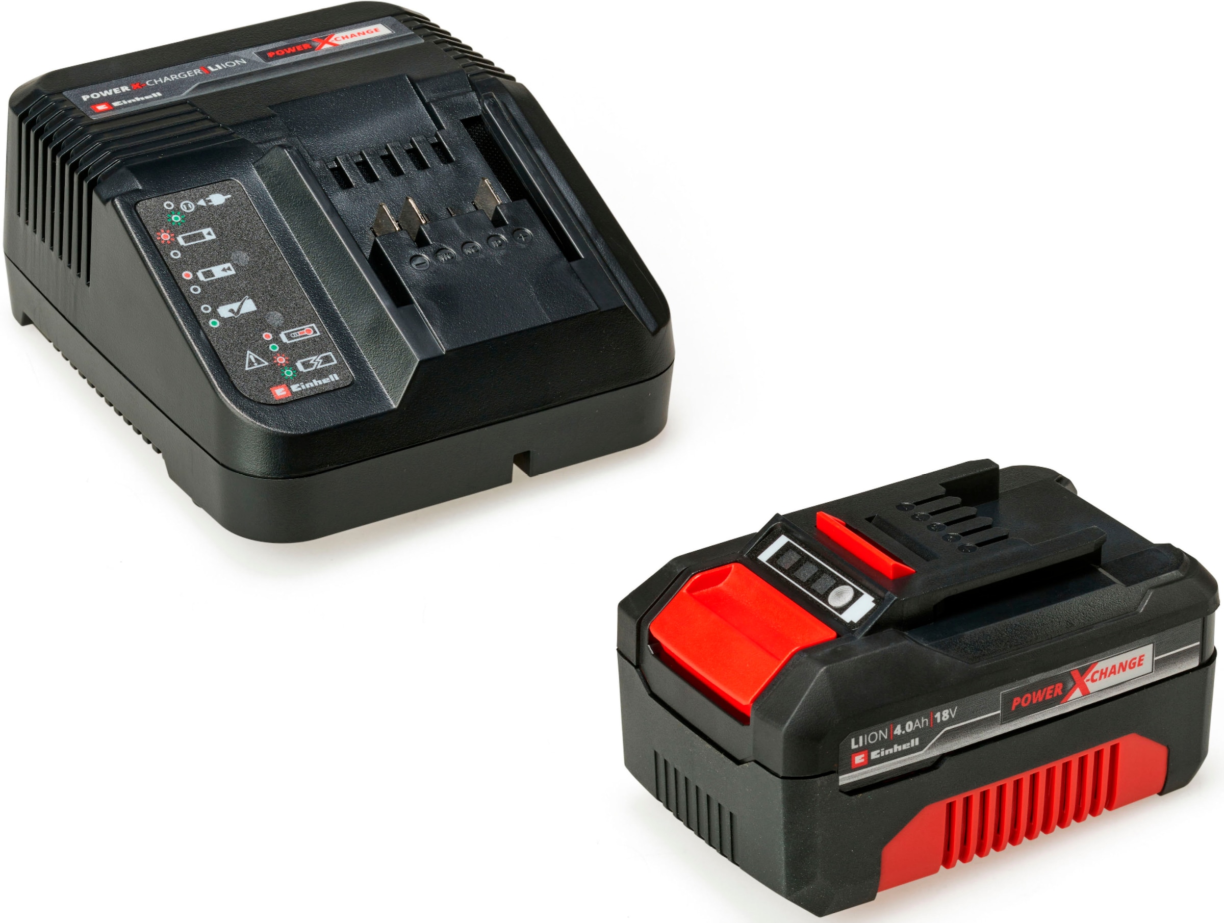 Einhell Akku Starter-Set »»PXC-Starter-Kit Multipack««, 3 x 18V, 4Ah, inkl. Schnellladegerät