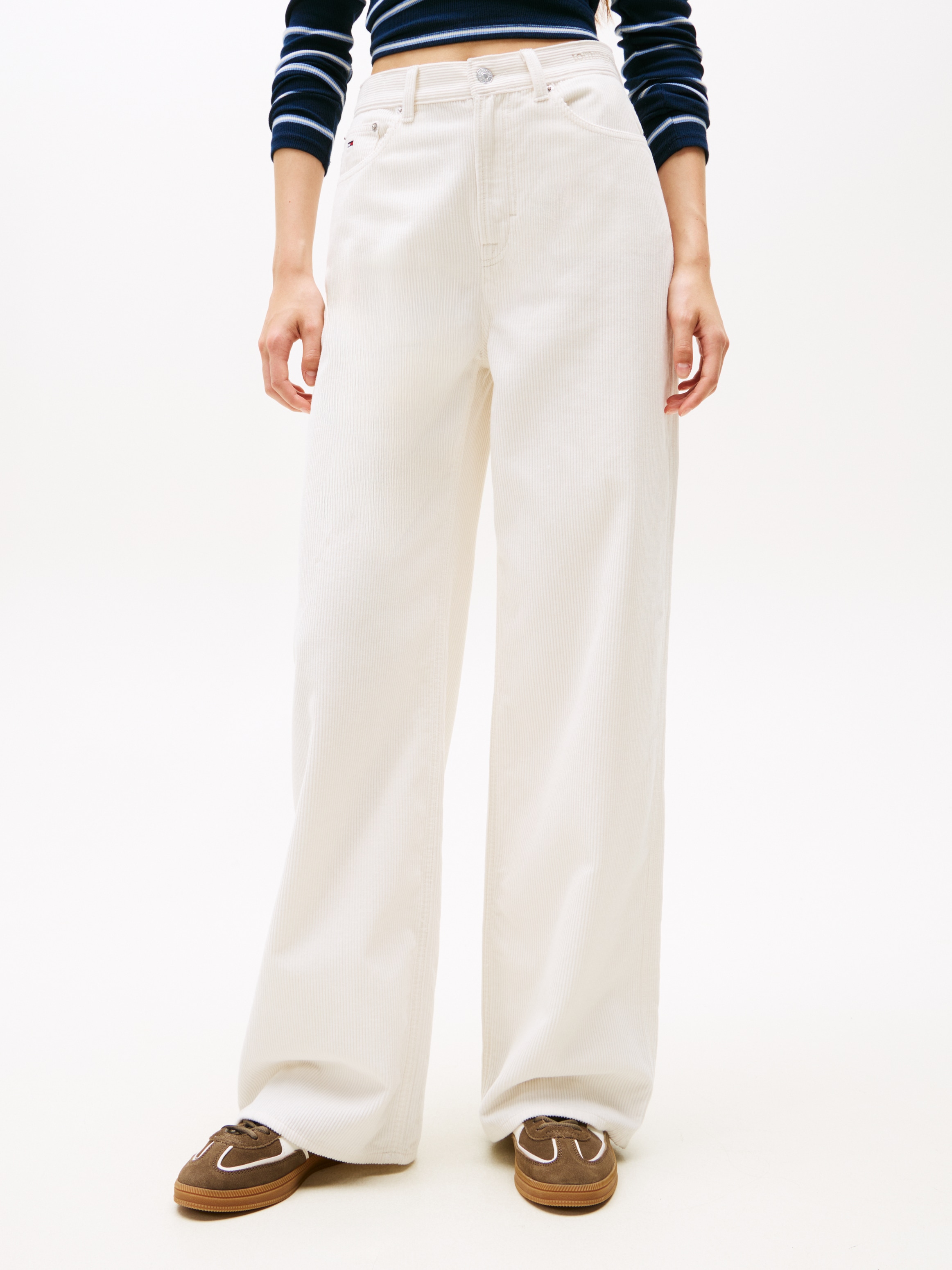 Tommy Jeans Cordhose "TJW CLAIRE HR WIDE CORD" günstig online kaufen