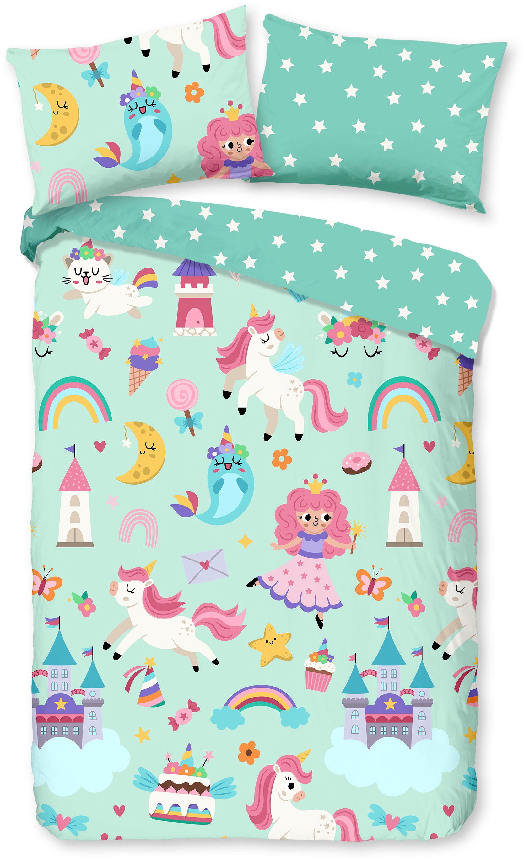 good morning Babybettwäsche "Fantastic" 2 Stk. Baumwolle, Renforcé, Wendeop günstig online kaufen