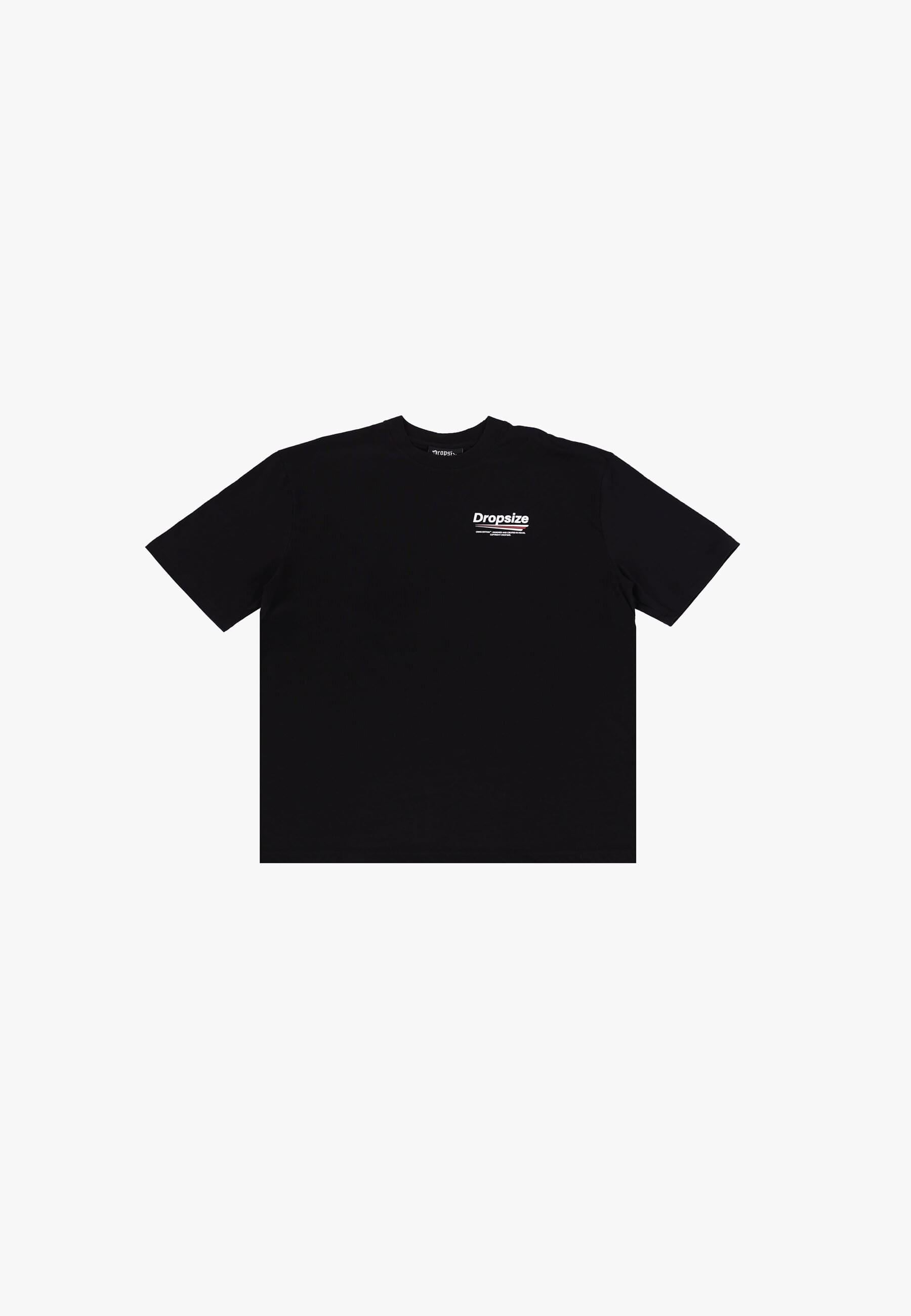 Dropsize T-Shirt "Dropsize HEAVY OVERSIZE THREE LINES BLUE T-SHIRT" 1 Stk. günstig online kaufen