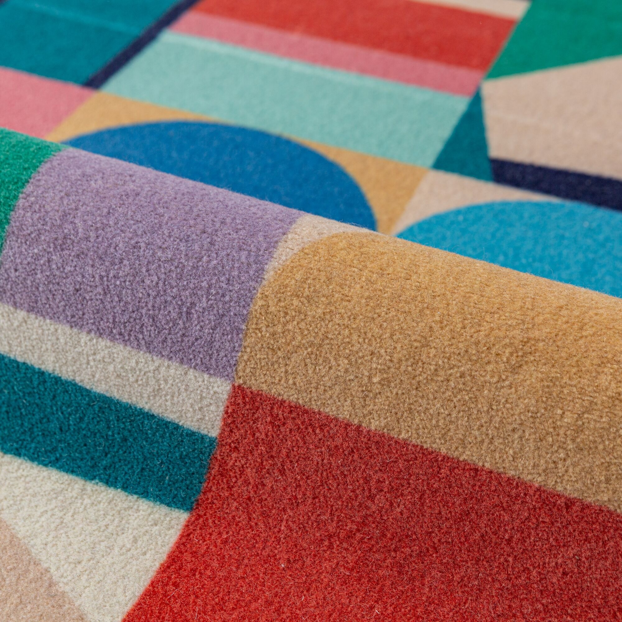 FLAIR RUGS Teppich »PATCHWORK GEO« rechteckig 8 mm Höhe