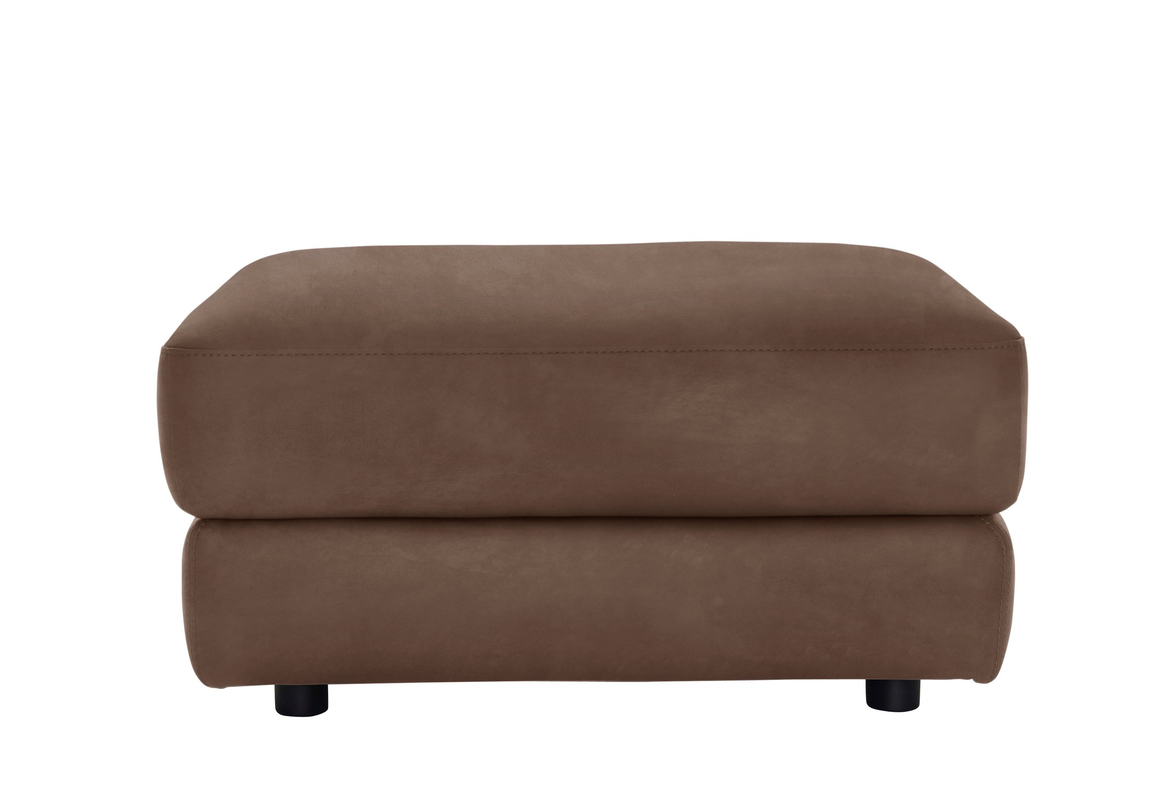 Thumbnail - CALIA ITALIA Hocker "Gaia, in edlem Design und mit erstklassigem Sitzkomfort" aus pflegeleichtem Luxus-Microfaser Ginevr...