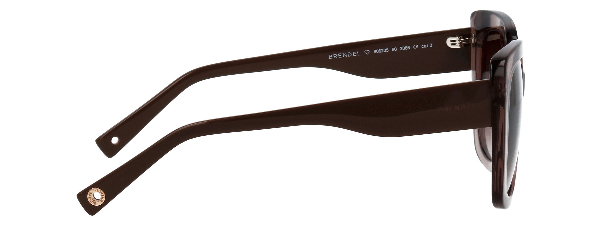 Sonnenbrille BRENDEL EYEWEAR "BRENDEL eyewear Sonnenbrille", Damen, legeres taupe transparent, Sonnenbrillen Sonnenbrille