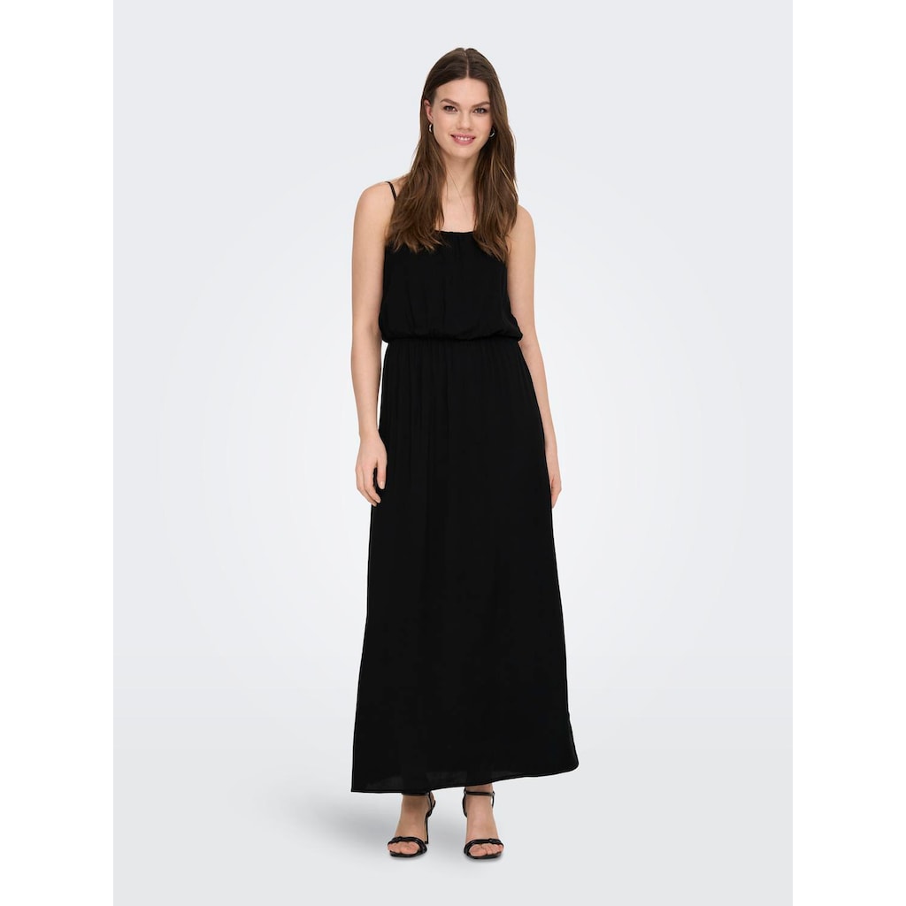 ONLY Maxikleid »ONLNOVA LIFE VIS STRAP MAXI DRESS SOLID«