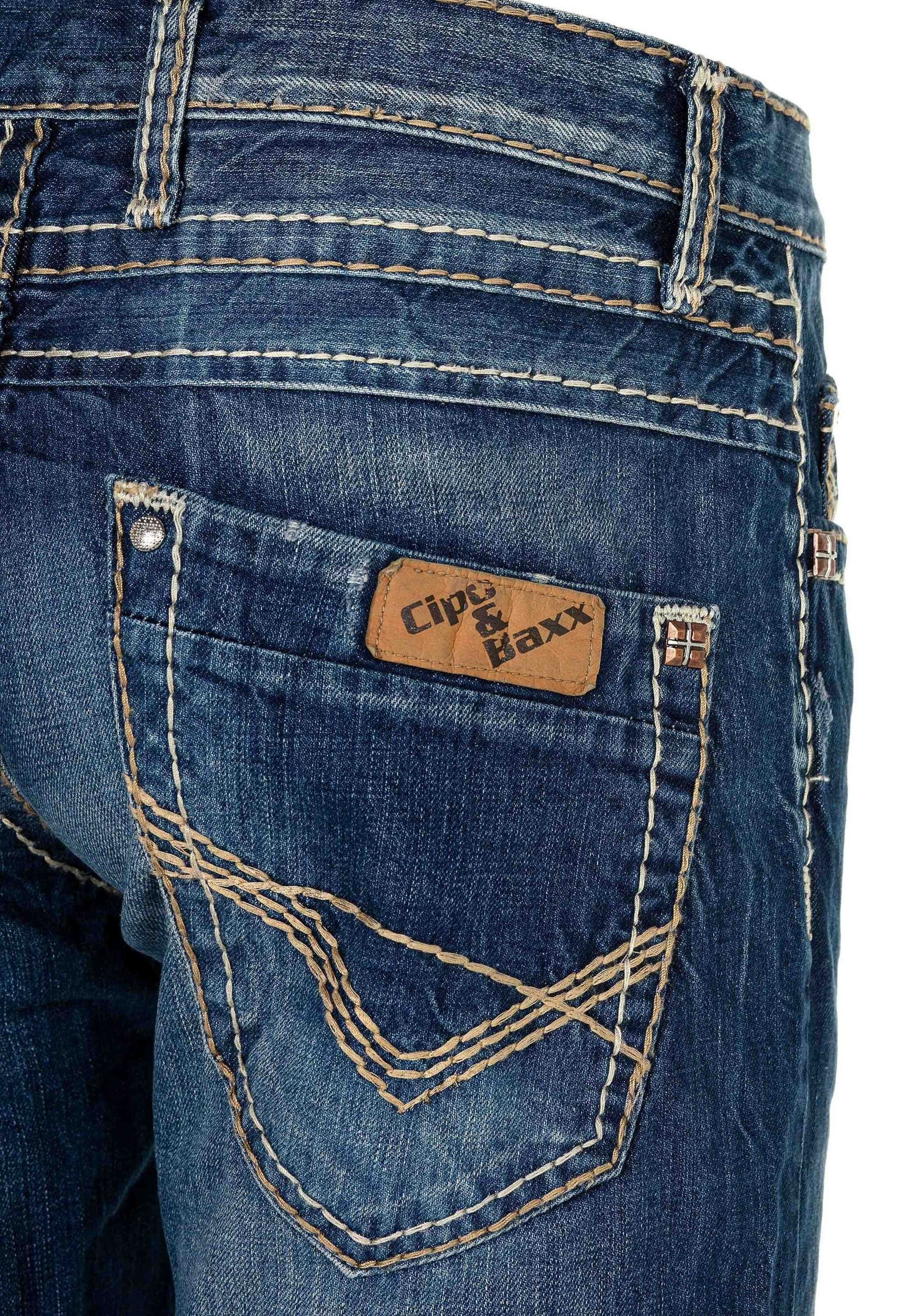 Cipo & Baxx 5-Pocket-Jeans »Jeans«, in Slim Fit, C-0688