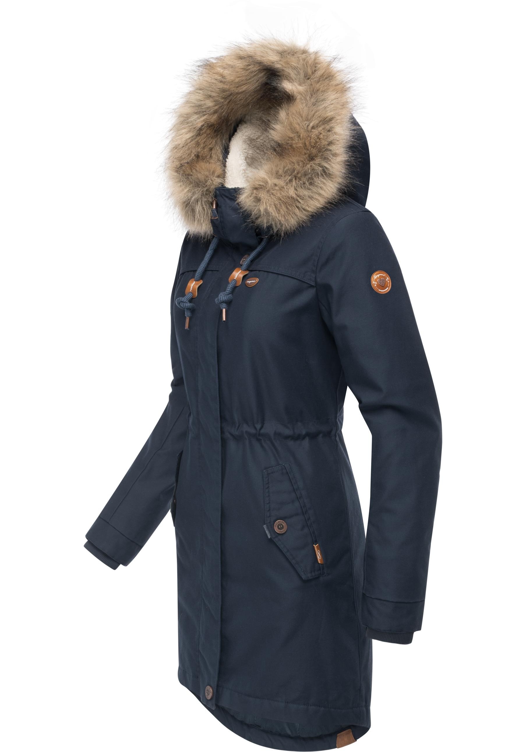 Ragwear Winterjacke "Tawny", mit Kapuze, stylischer Winterparka mit großer günstig online kaufen