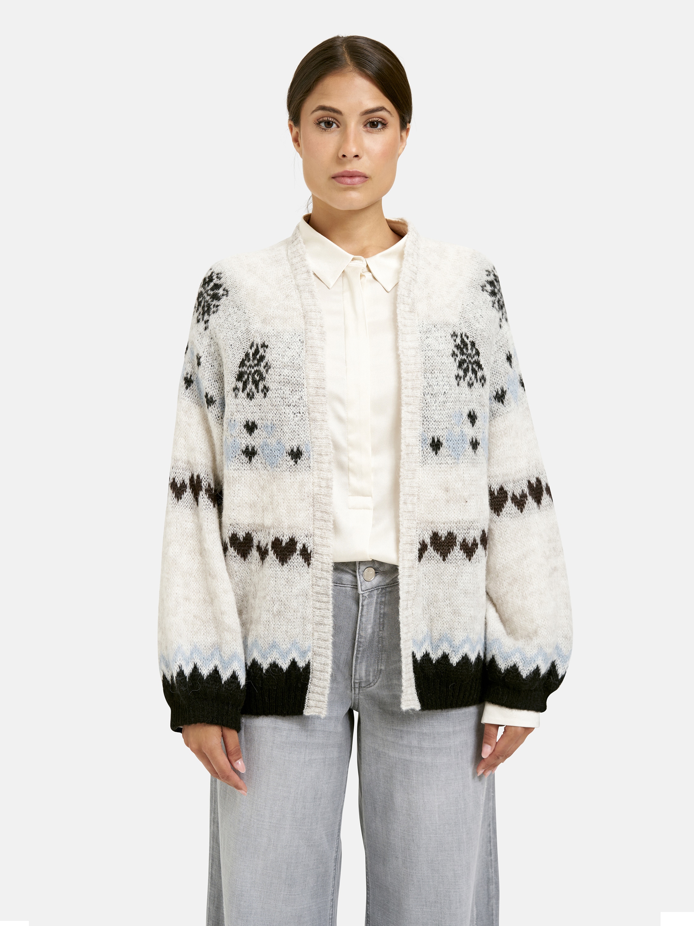 Milano Italy Strickjacke aus Feinstrick günstig online kaufen