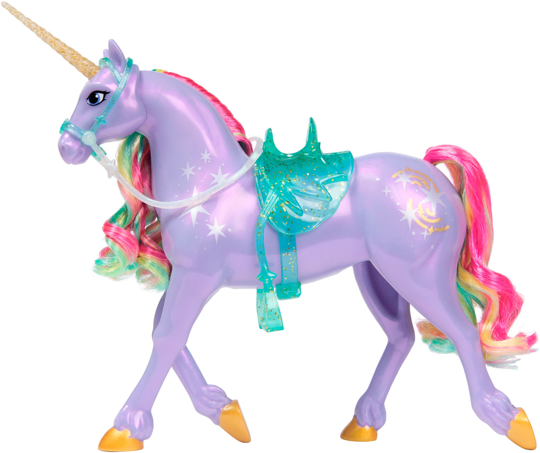 Spin Master Anziehpuppe »Unicorn Academy Einhorn Wildstar«, mit echter Mähne und Schweif