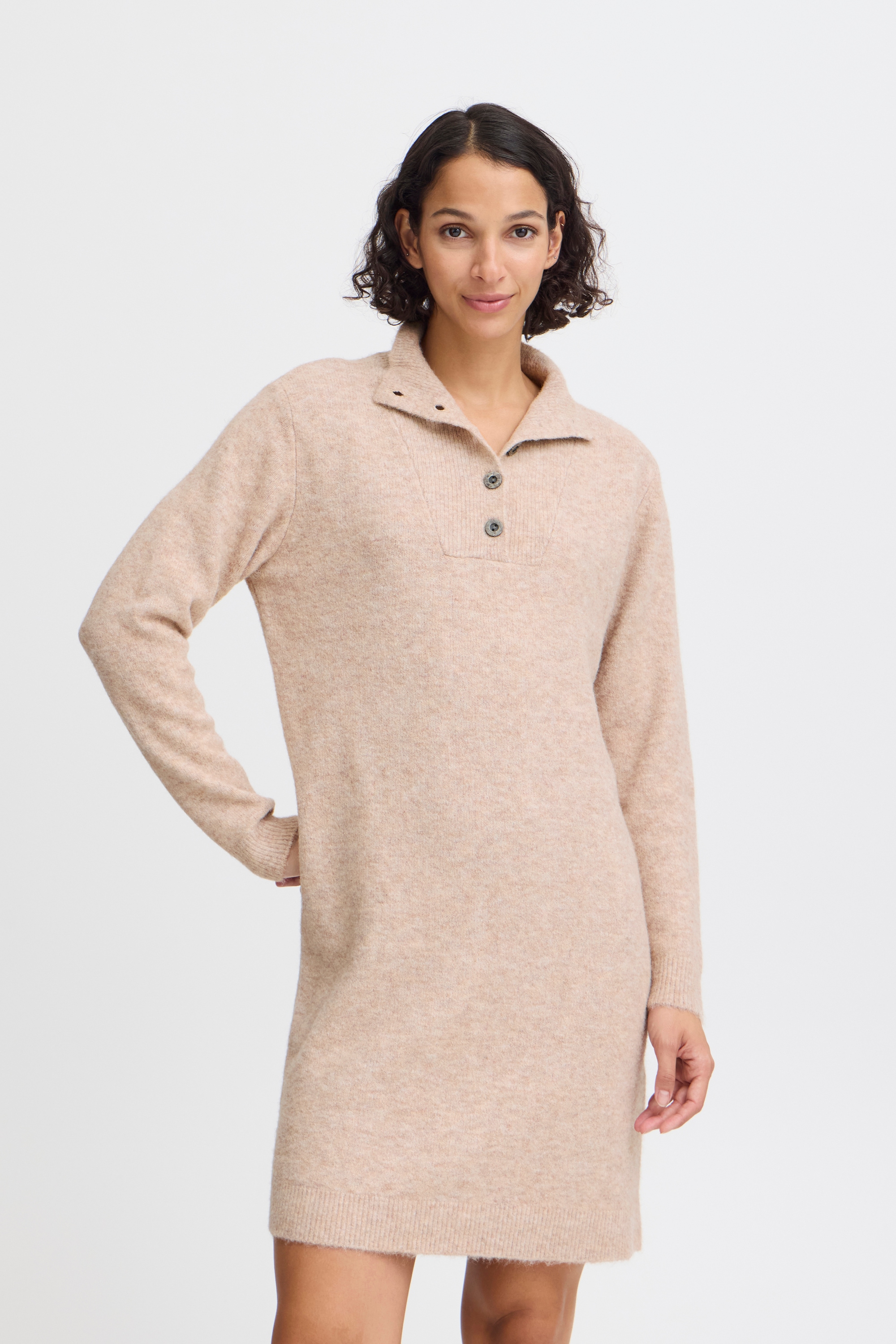 b.young Midikleid »Damen Kleid BYOMEA«