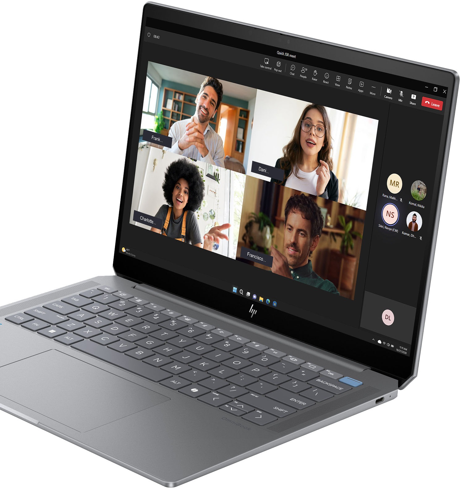 HP Notebook »HP OmniBook Ultra 14-fd0094ng«, 35,56 cm, / 14 Zoll, AMD, Ryzen™ AI 9, 1000 GB SSD
