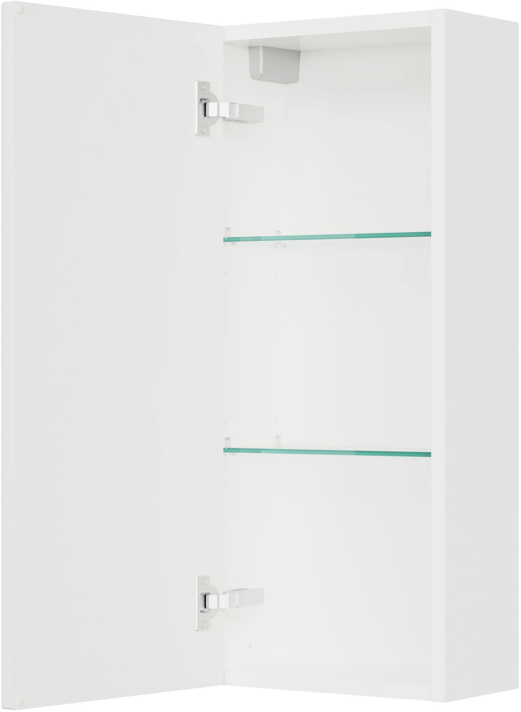 Saphir Badmöbel-Set »Serie 4010 4-teilig Keramik-Waschtisch mit LED-Spiegelschrank«, (Set), Badezimmer Set mit Unterschrank, Hängeschrank, inkl. Türdämpfer