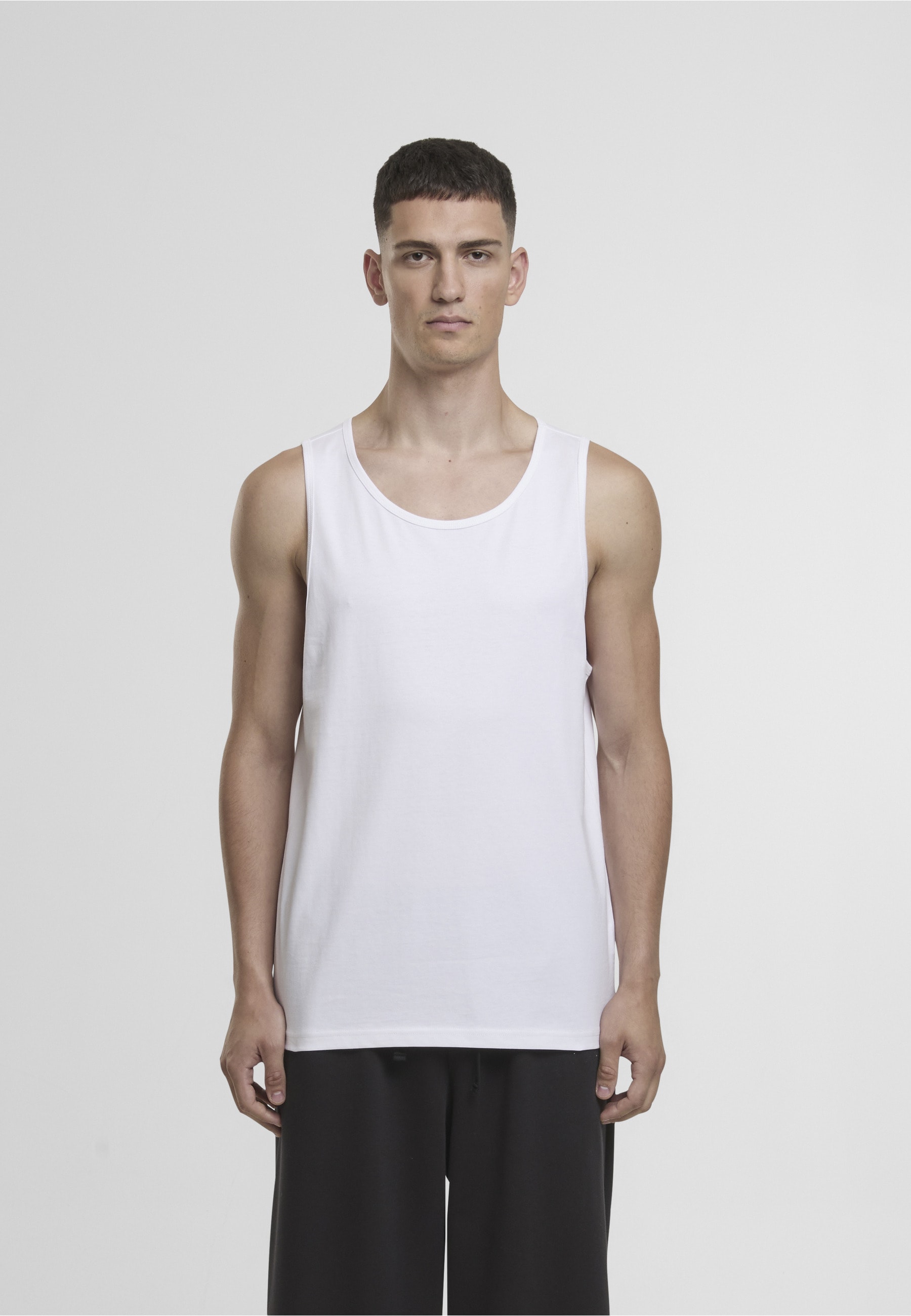 URBAN CLASSICS Tanktop »Urban Classics Jersey Loose Tank 2-Pack« 1 Stk.