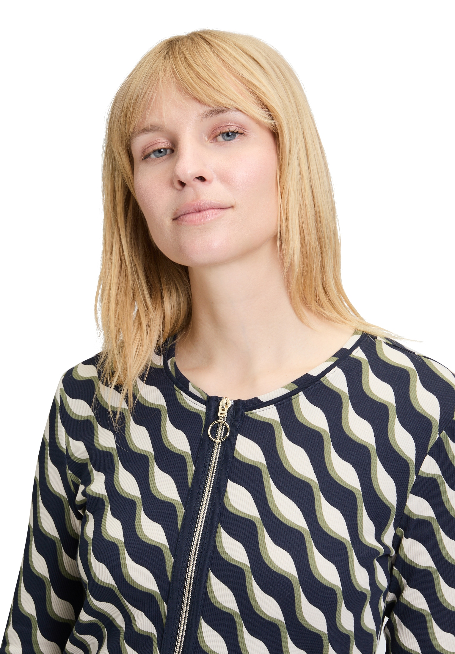 Betty Barclay Shirtjacke »Betty Barclay Shirtjacke mit Rippenstruktur«, (1 tlg.)