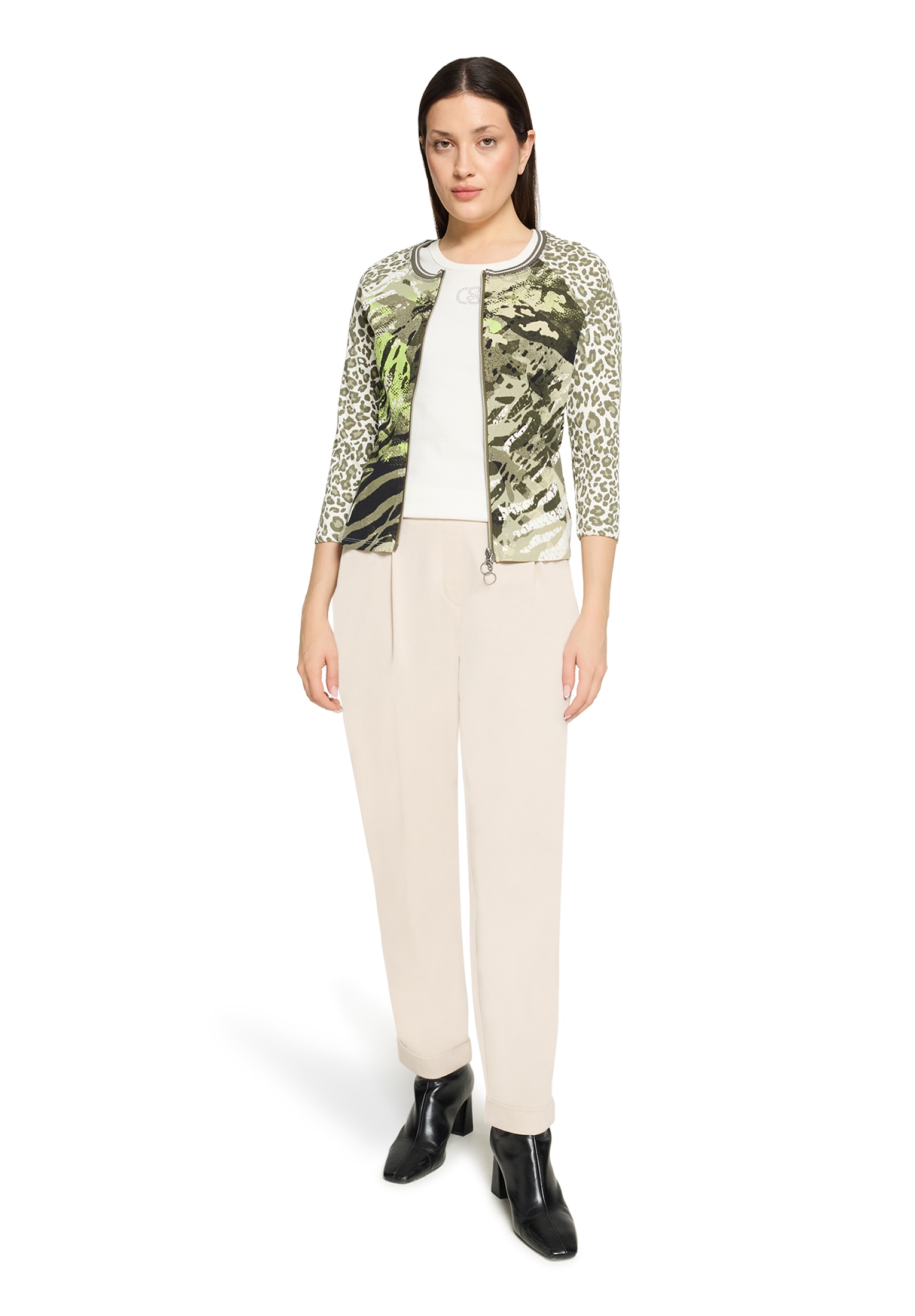 Betty Barclay Shirtjacke »Damen mit Rippenstruktur« 1 tlg.