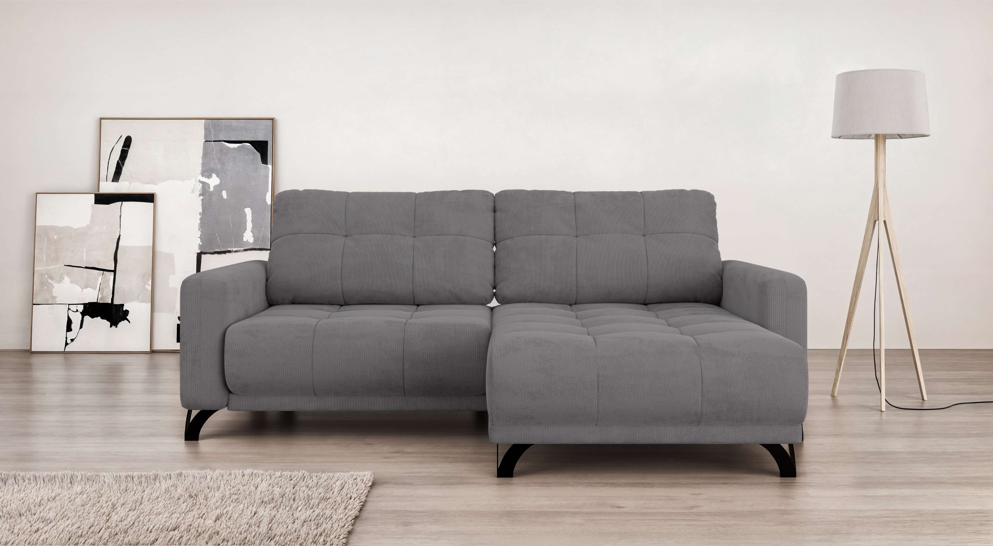 Home affaire Ecksofa "FAIRVIEW mit verstellbaren Rückenlehne, Maße B/T/H: 2 günstig online kaufen