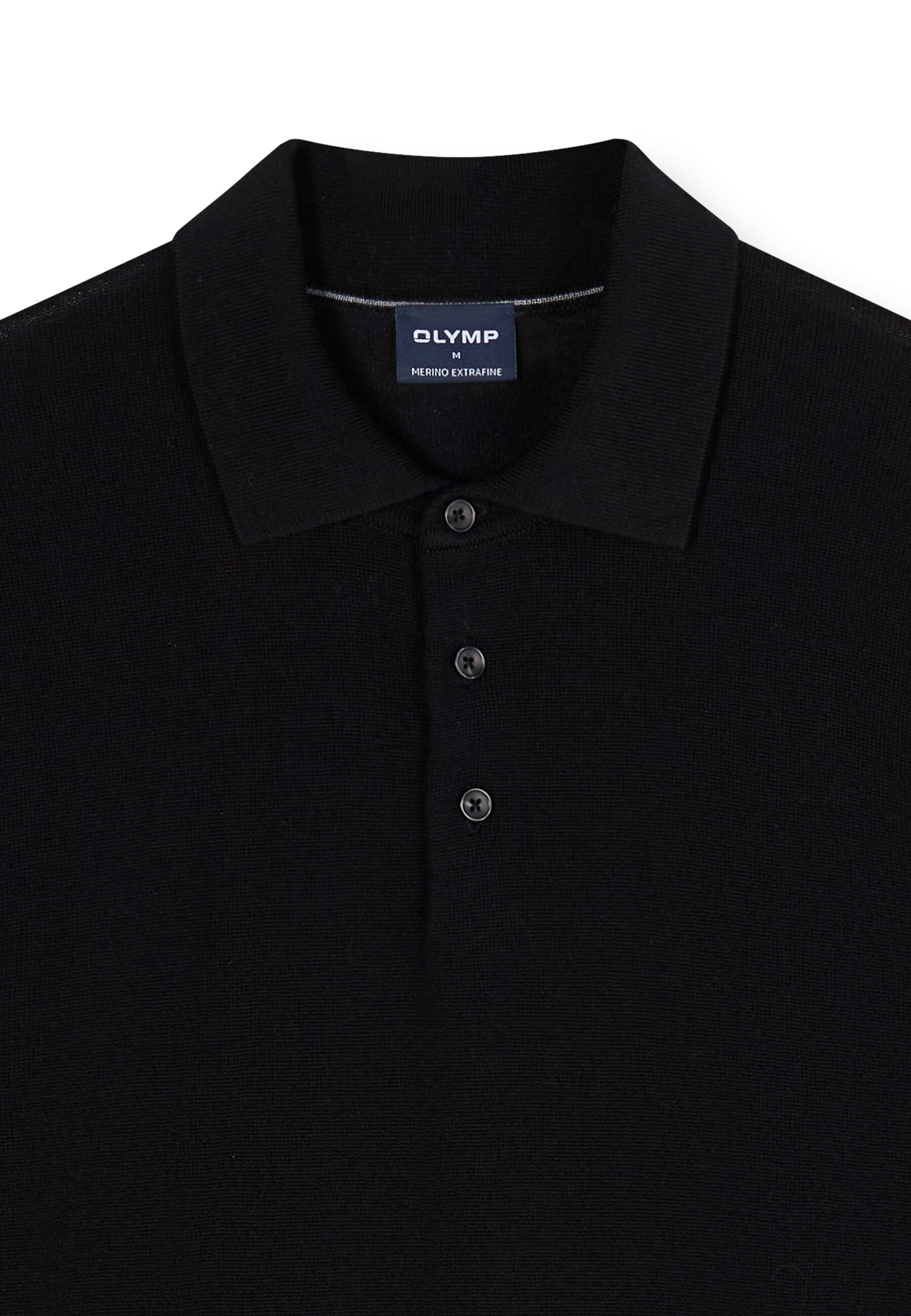 OLYMP Langarm-Poloshirt »OLYMP Casual Strick, Polo langarm«
