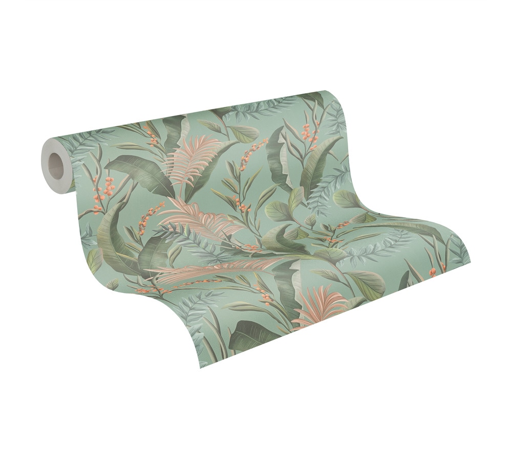 living walls Vliestapete »Drawn Into Nature florale Tapete Mustertapete Pflanzen Natur« matt strukturiert Vliestapete Blätter für Schlafzimmer Küche Wohnzimmer Floral Design