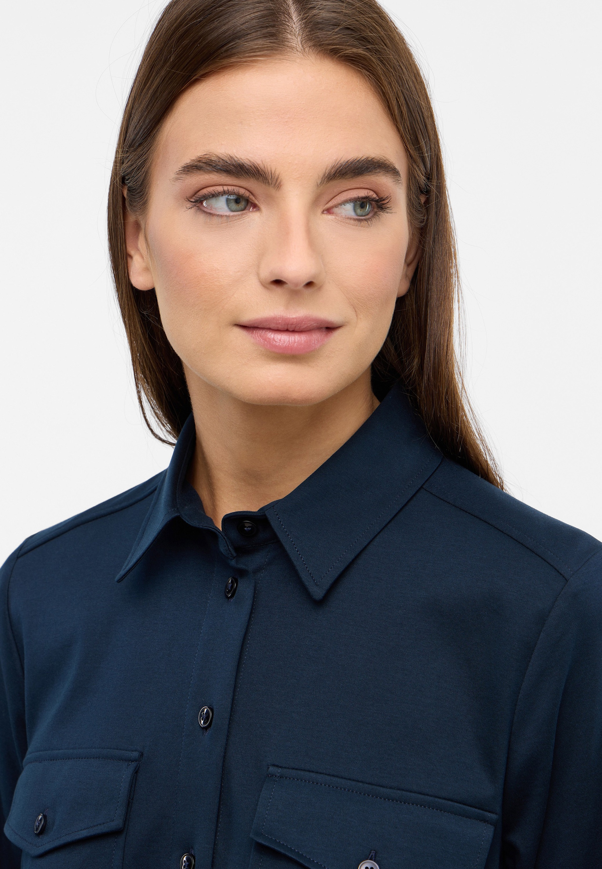 Thumbnail - Eterna Hemdbluse "LOOSE FIT" EASY IRON (bügelleicht)