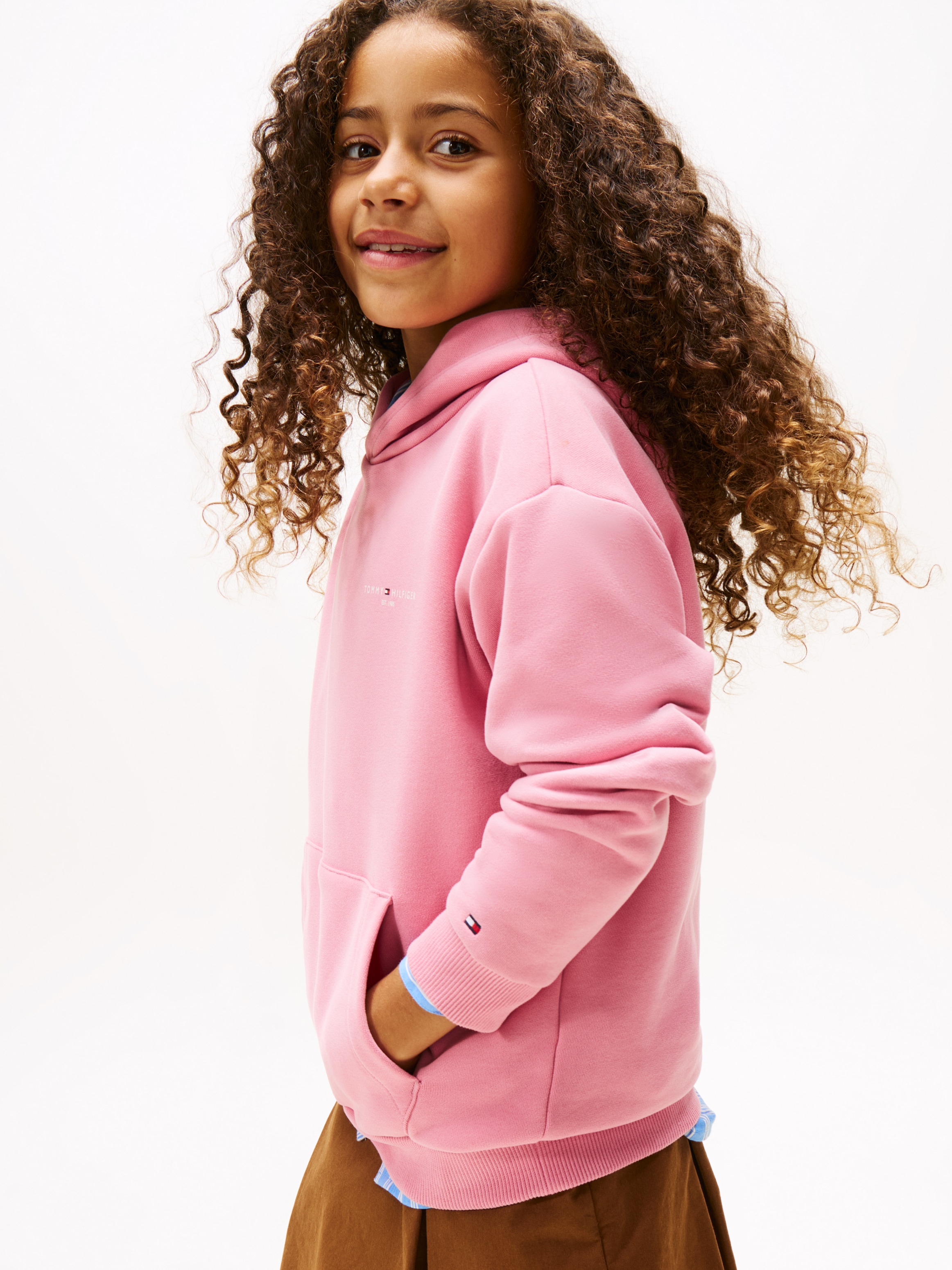 Tommy Hilfiger Kapuzensweatshirt »MINI CORP HOODIE«, Kinder bis 16 Jahre