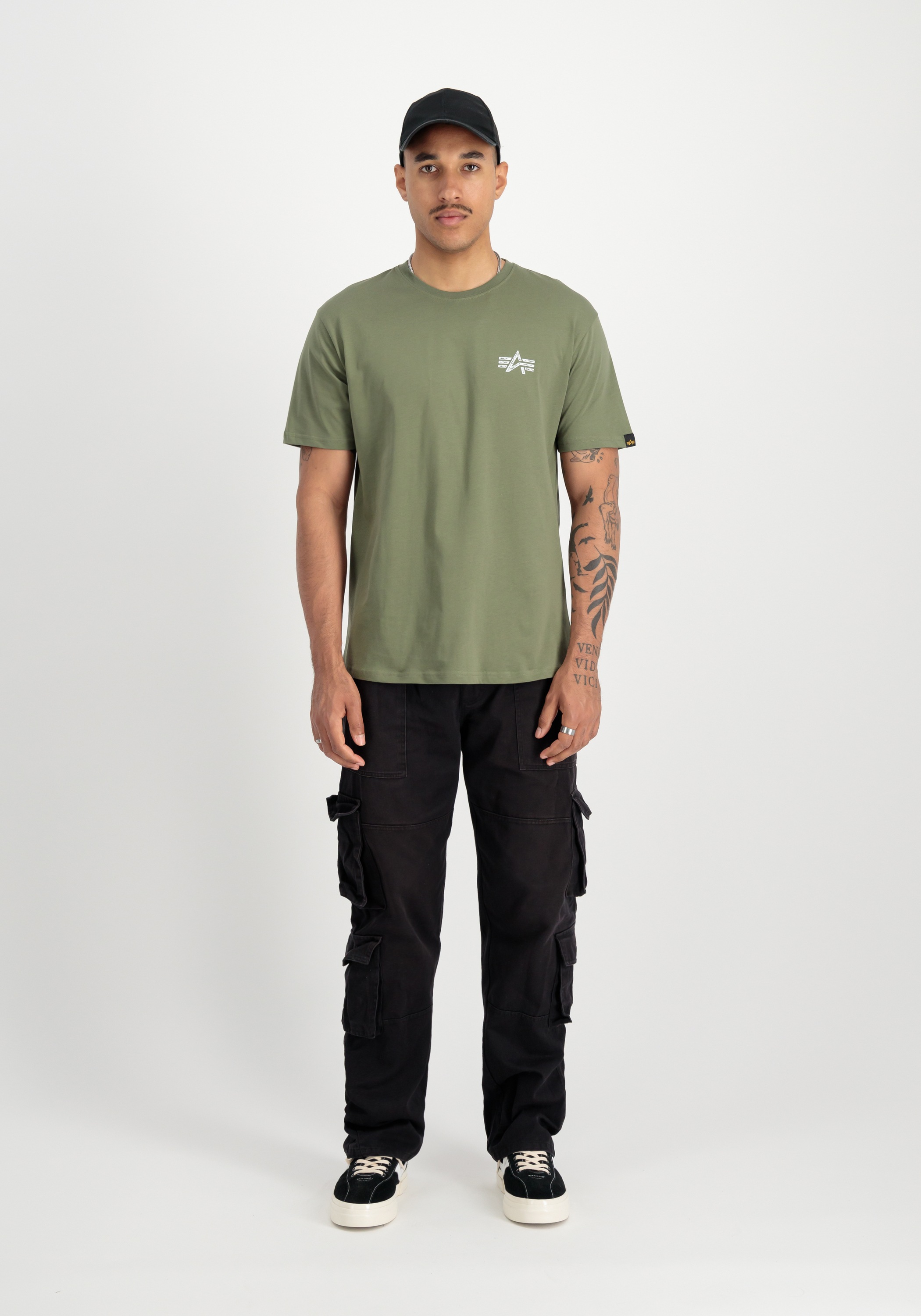 Thumbnail - Alpha Industries T-Shirt "Alpha Industries Men - T-Shirts Signature Backprint T-Shirt"