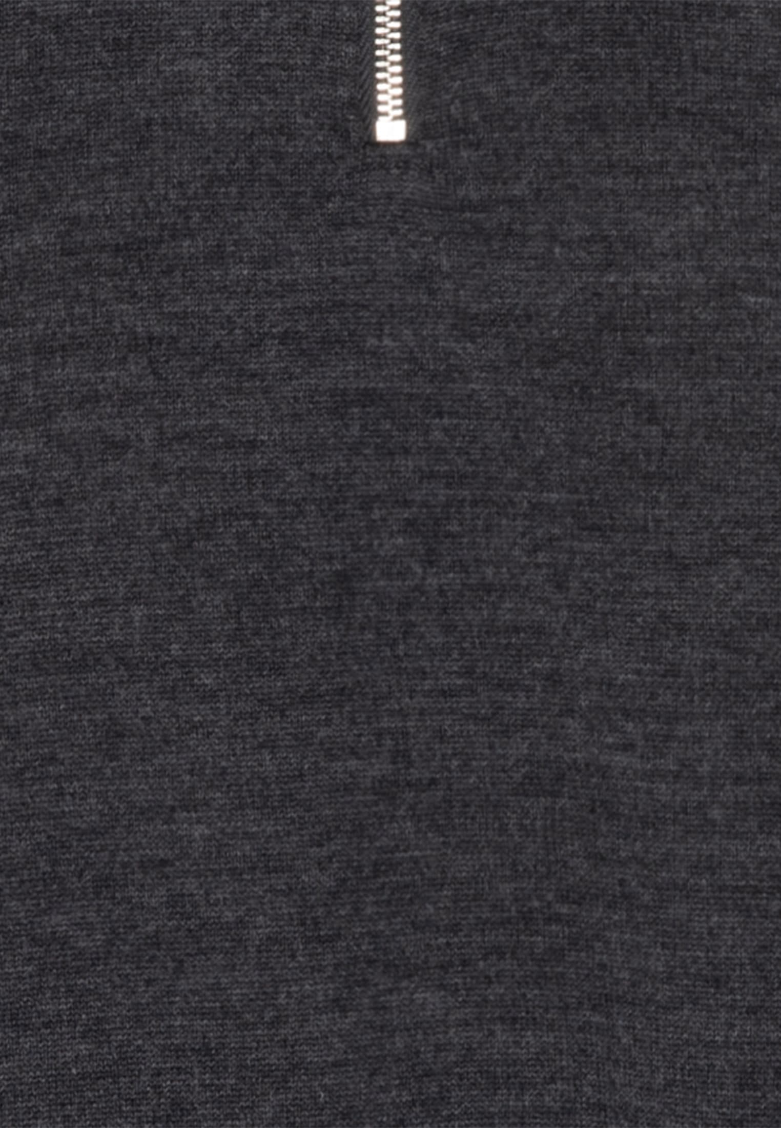 seidensticker Stehkragenpullover »Schwarze Rose« Quarter Zip Uni