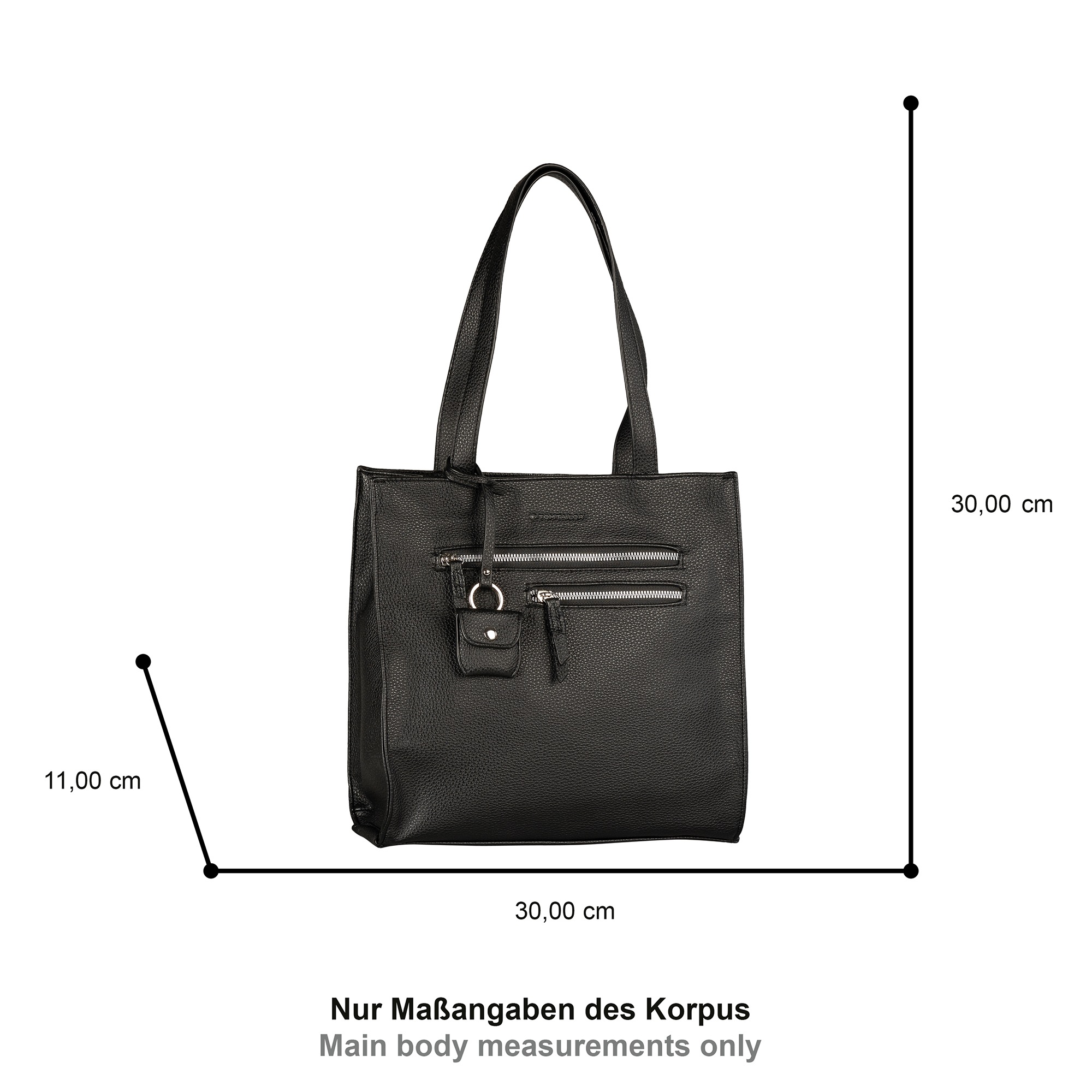 TOM TAILOR Shopper »Winona«, aus weichem Lederimtiat mit praktischen Formaten