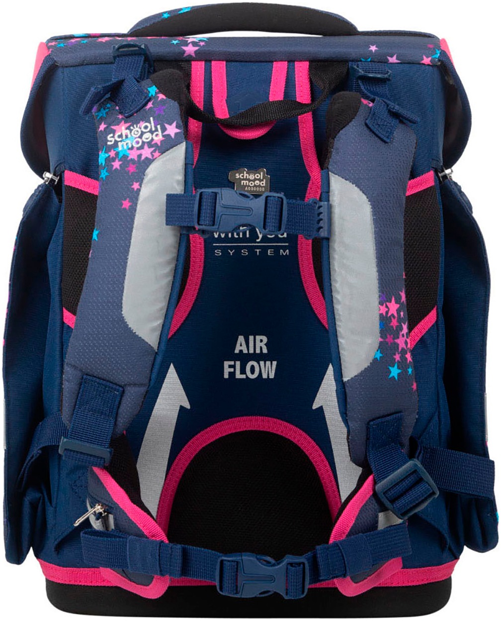 SCHOOL-MOOD® Schulranzen »Champion Maxx Pro«, retroreflektierende Flächen