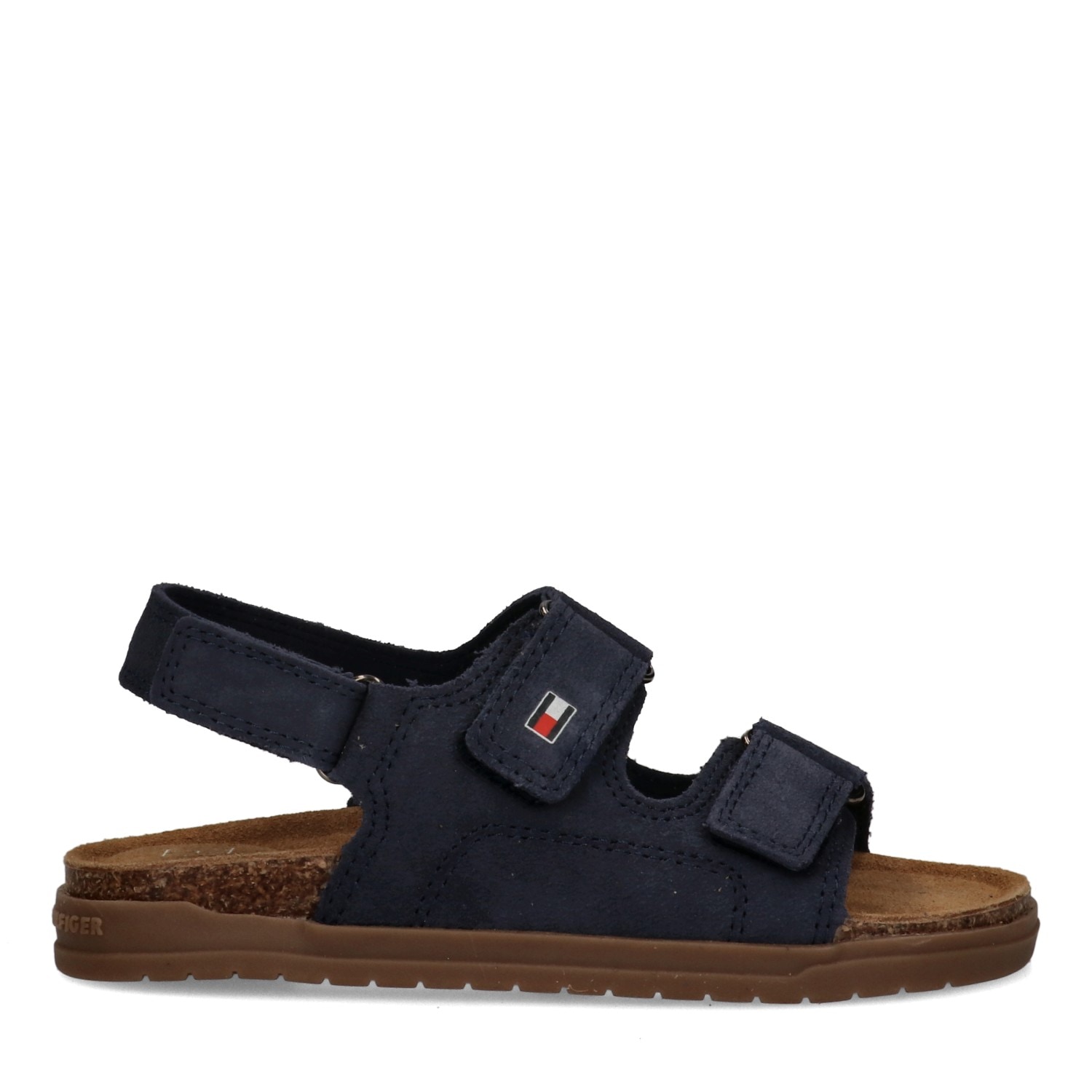 Tommy Hilfiger Sandale  Barfußschuh, Sommerschuh mit drei regulierbaren  Klettverschlüssen