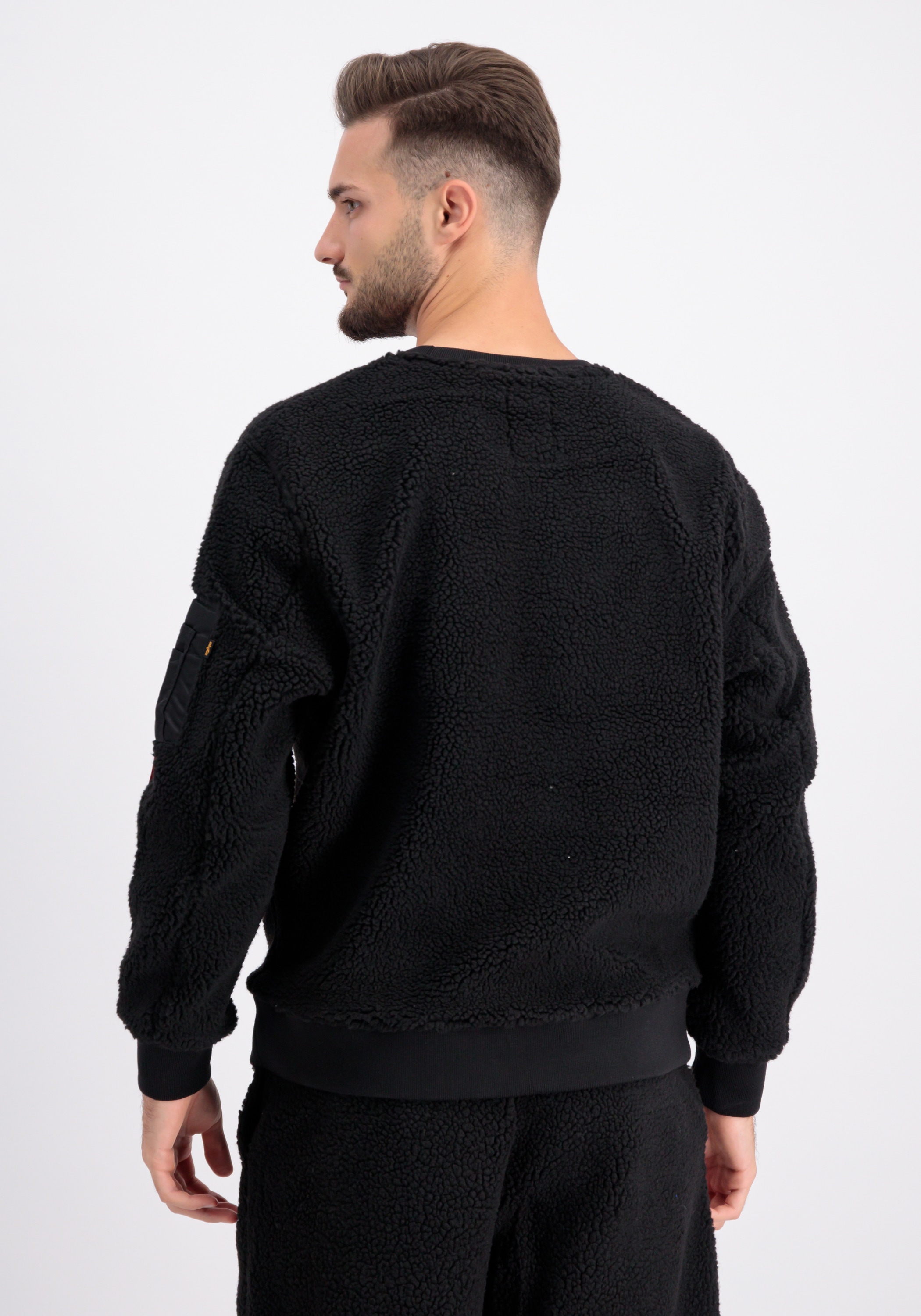 Alpha Industries Sweater "Alpha Industries Men - Sweatshirts Teddy Sweater" günstig online kaufen