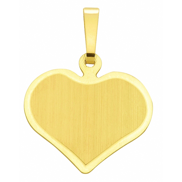 Adelia´s Kette ohne Anhänger »585 Gold Gravurplatte Anhänger«, Schmuckset -  Set mit Halskette online bestellen | BAUR