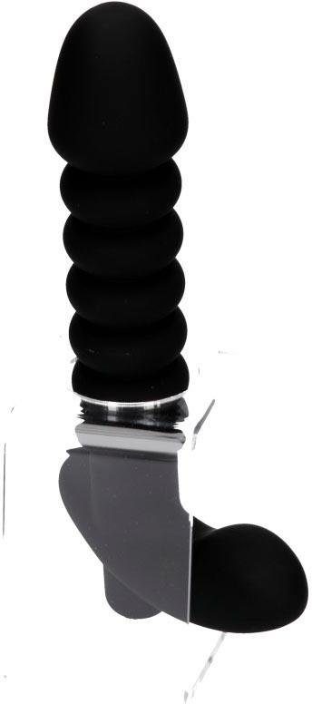 BLACK VELVETS Analdildo »BV Vibr. Plug Medium«, mit Vibro-Ei